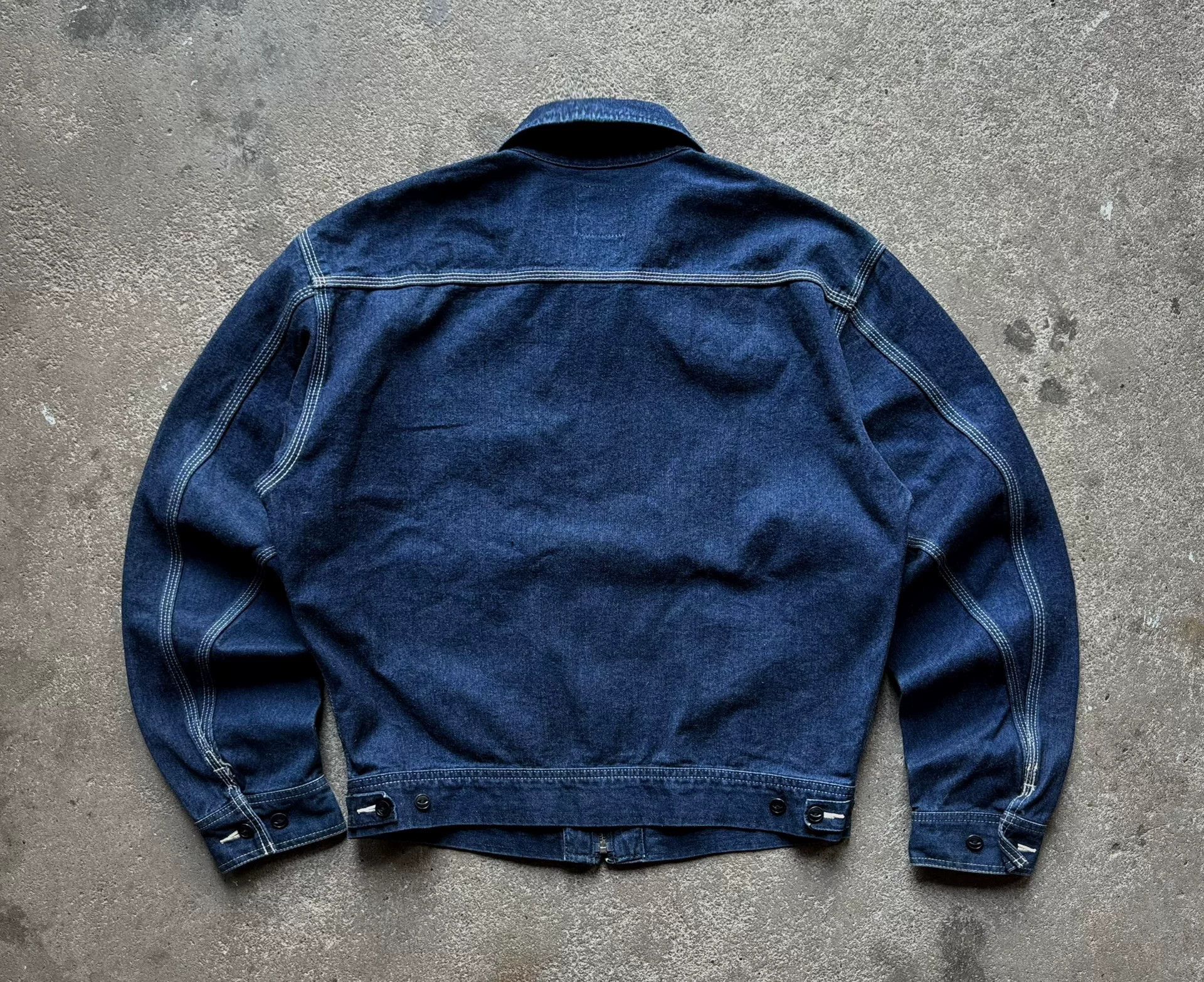 Vintage Vintage Lee 91B Denim Jacket Size US L / EU 52-54 / 3 - 6 Thumbnail