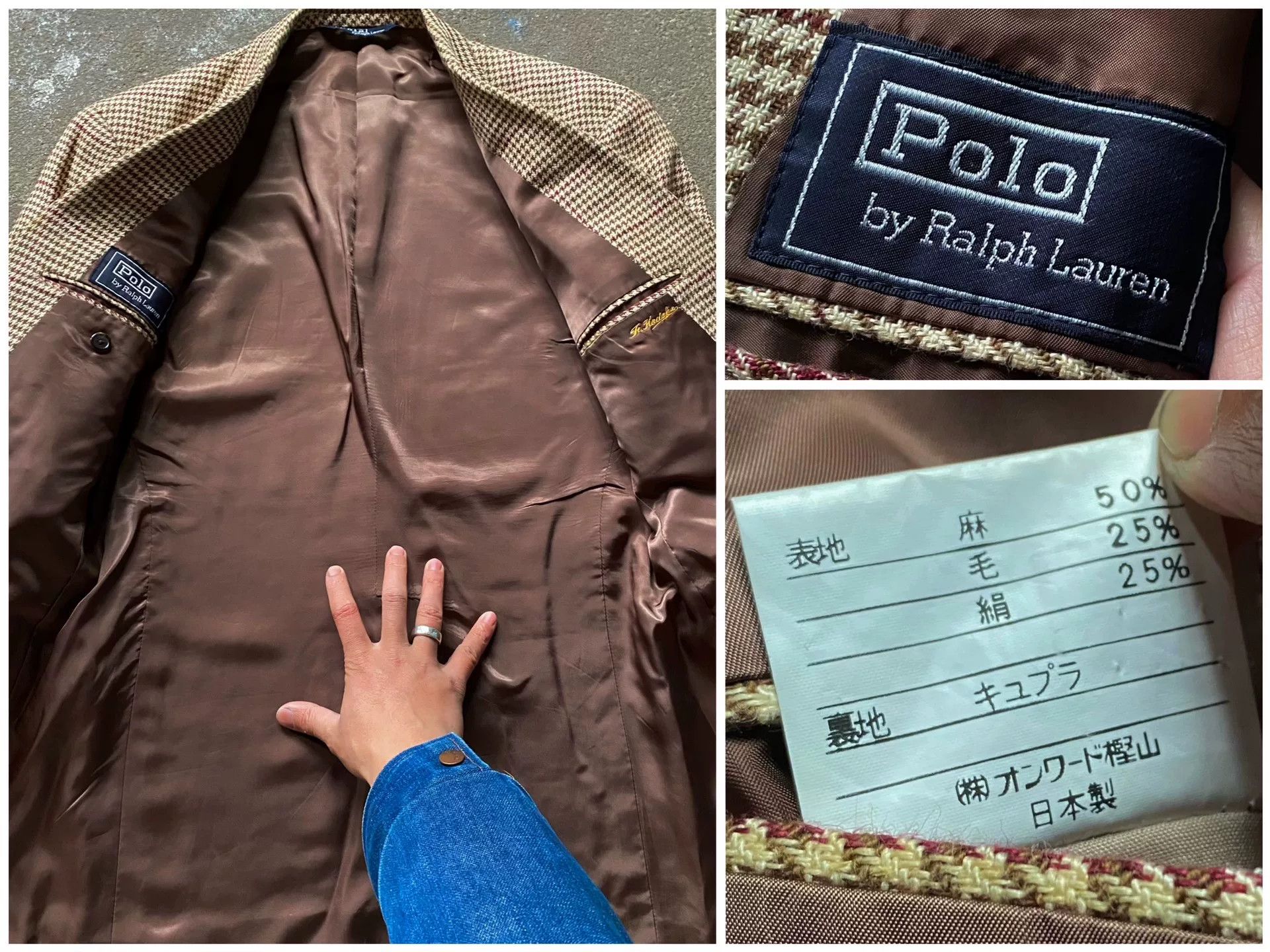 Vintage Vintage Polo Ralph Lauren Suit Size US M / EU 48-50 / 2 - 7 Thumbnail