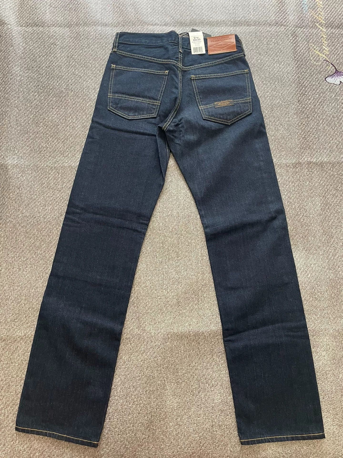 Filson Filson Double-Knee Raw Denim Jeans Size US 30 / EU 46 - 2 Thumbnail
