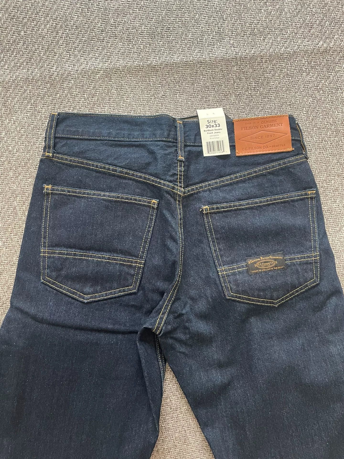 Filson Filson Double-Knee Raw Denim Jeans Size US 30 / EU 46 - 3 Thumbnail
