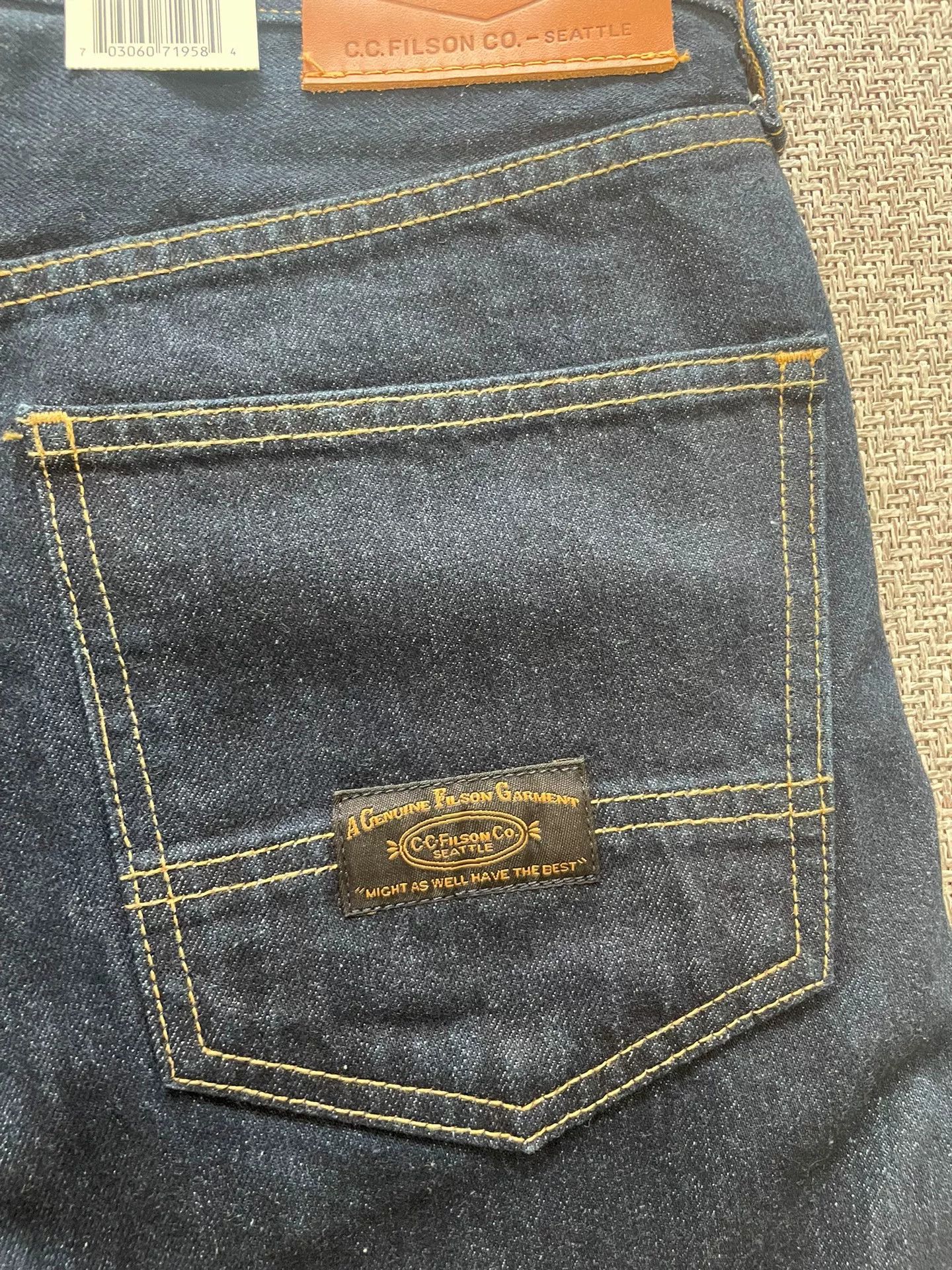 Filson Filson Double-Knee Raw Denim Jeans Size US 30 / EU 46 - 4 Thumbnail