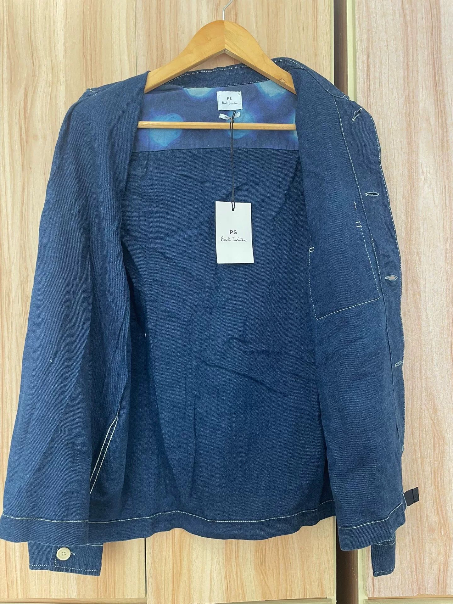 Paul Smith Paul Smith Shirt-Style Denim Jacket Size US S / EU 44-46 / 1 - 6 Thumbnail