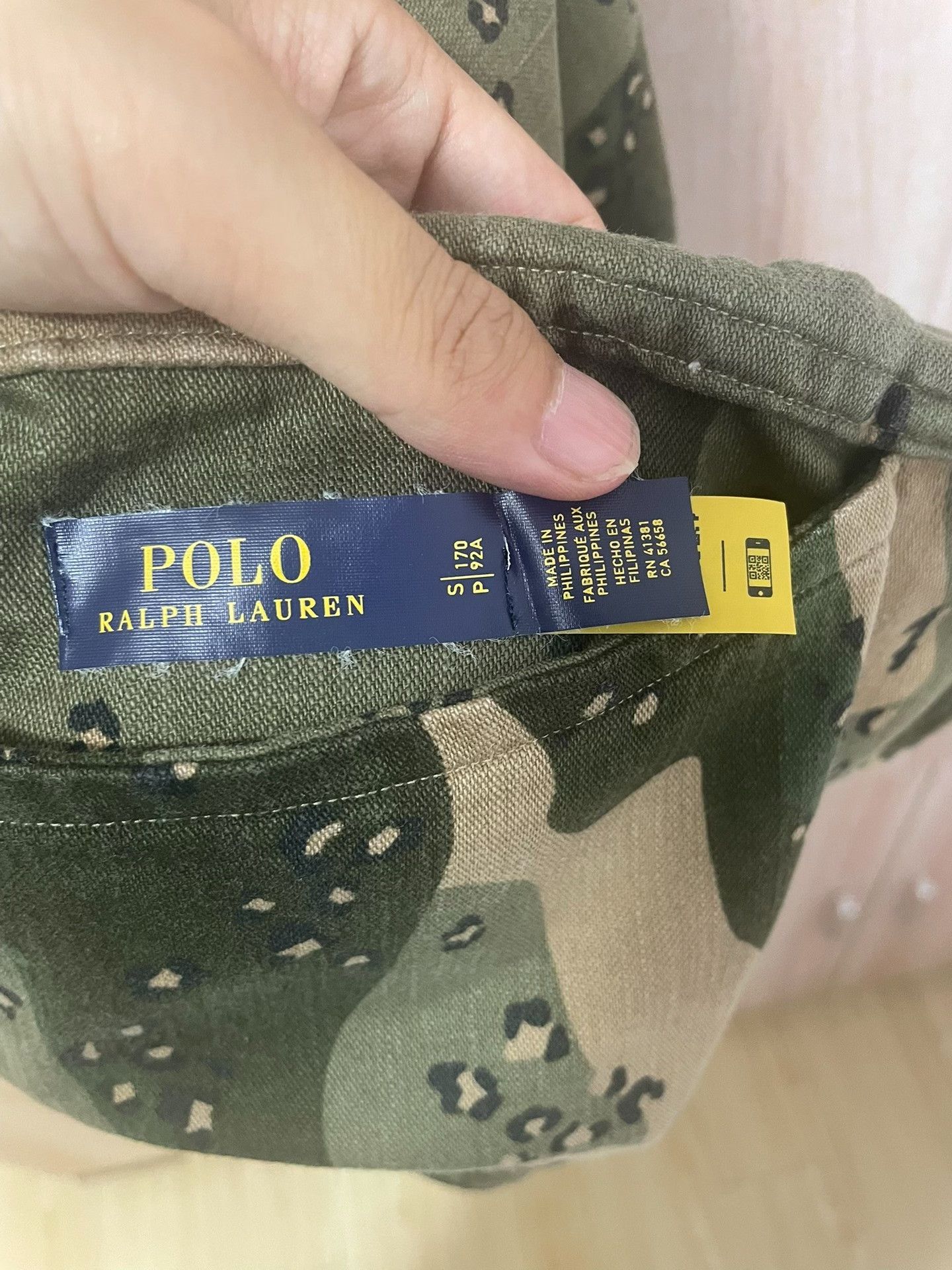 Polo Ralph Lauren Polo Ralph Lauren Reversible Camo Jacket Size US S / EU 44-46 / 1 - 8 Thumbnail