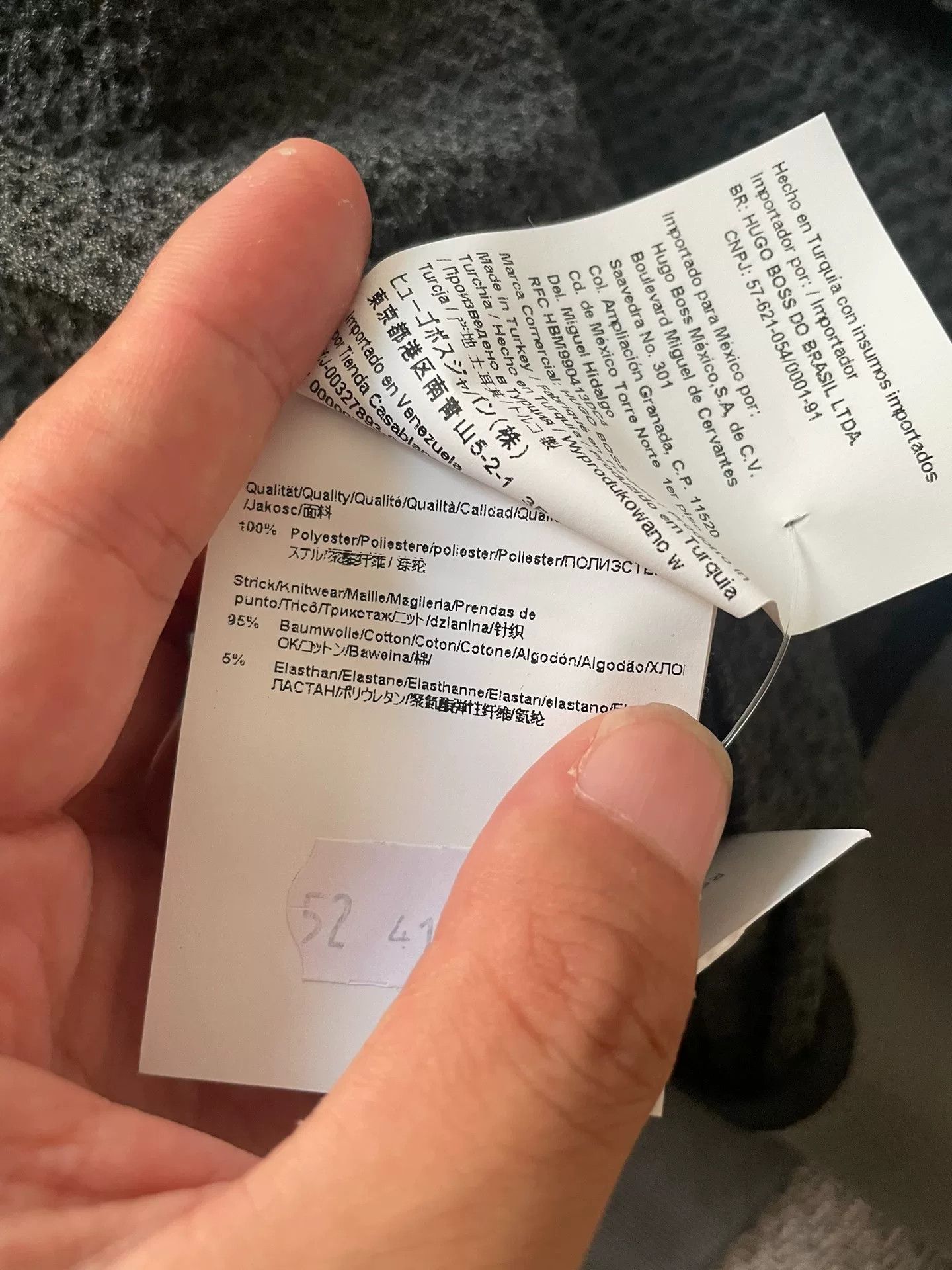 Hugo Boss HUGO BOSS Seersucker Thin Jacket Size US L / EU 52-54 / 3 - 7 Thumbnail