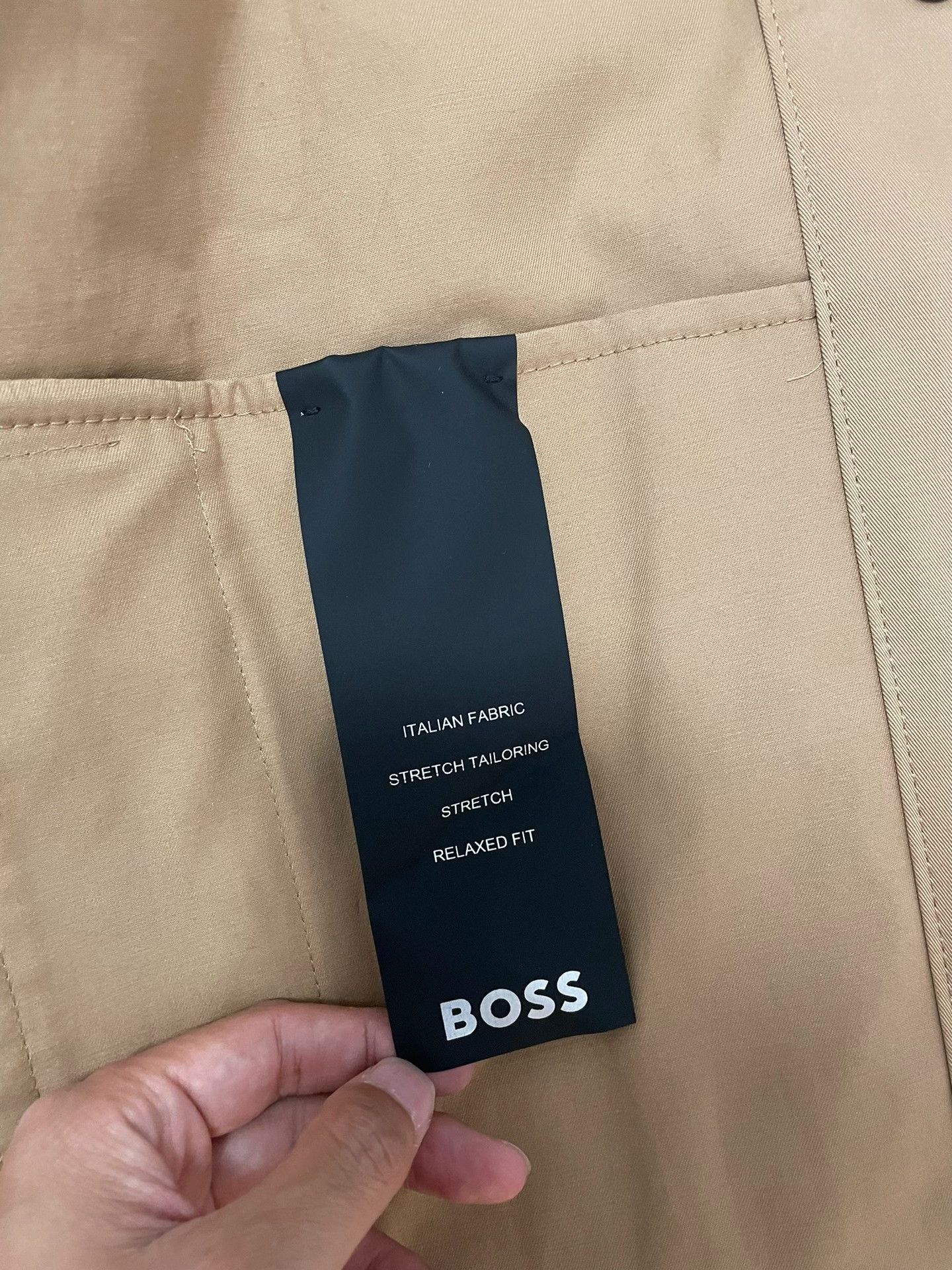 Hugo Boss Hugo Boss Embroidered Logo Cotton Jacket Size US M / EU 48-50 / 2 - 4 Thumbnail