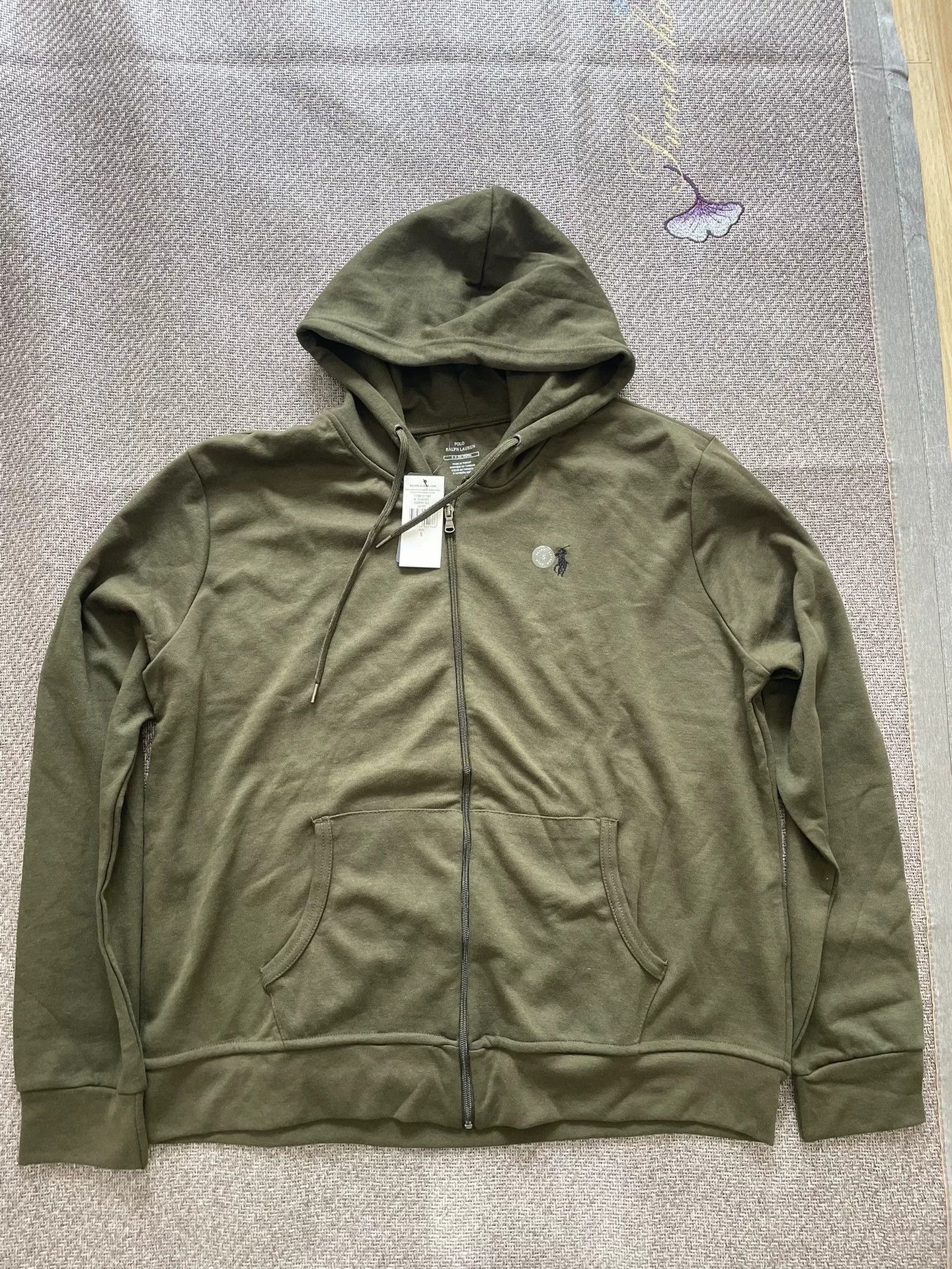 Polo Ralph Lauren Polo Ralph Lauren Solid Hooded Zip Sweatshirt Size US S / EU 44-46 / 1 - 4 Thumbnail