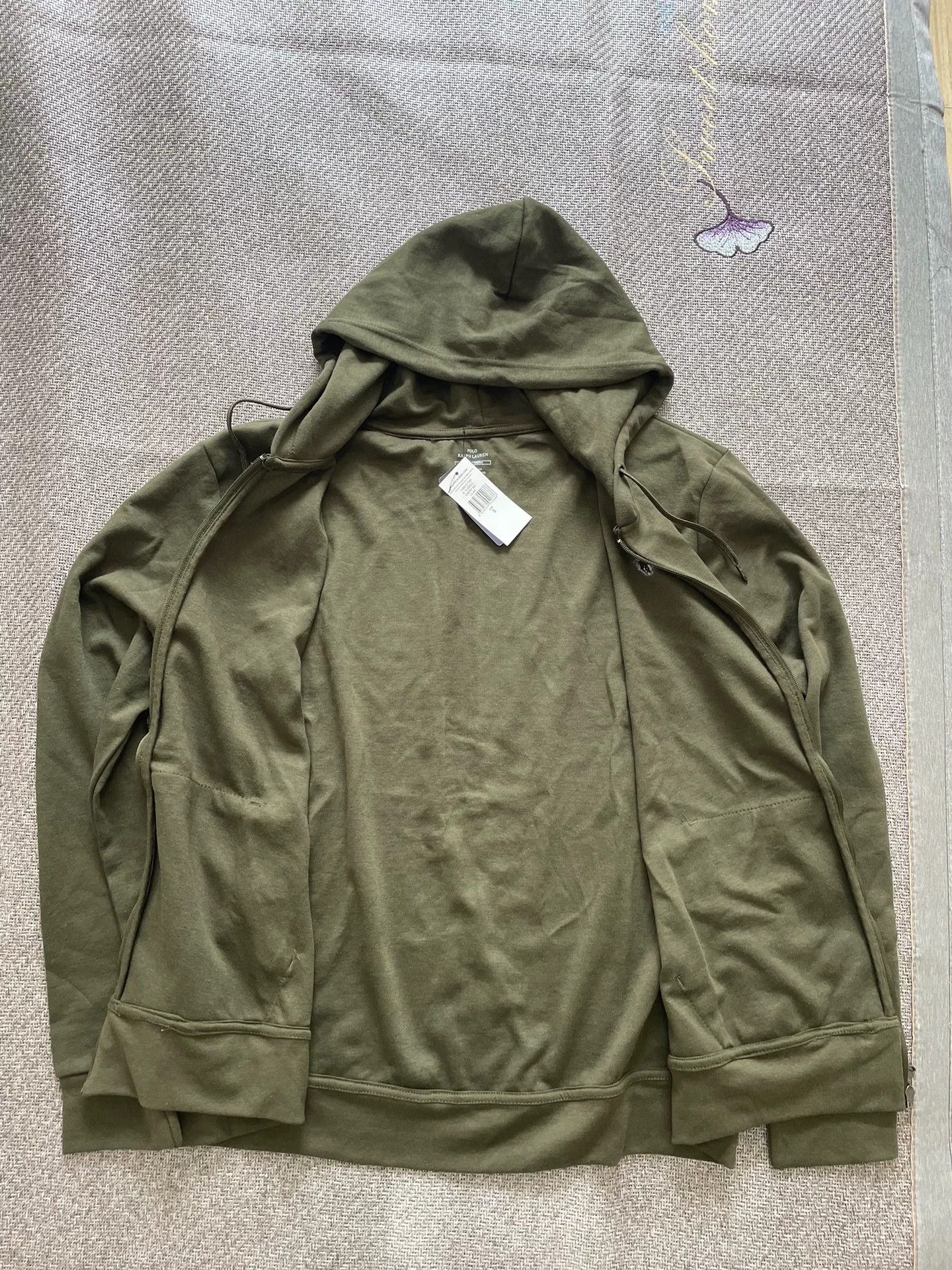 Polo Ralph Lauren Polo Ralph Lauren Solid Hooded Zip Sweatshirt Size US S / EU 44-46 / 1 - 8 Thumbnail