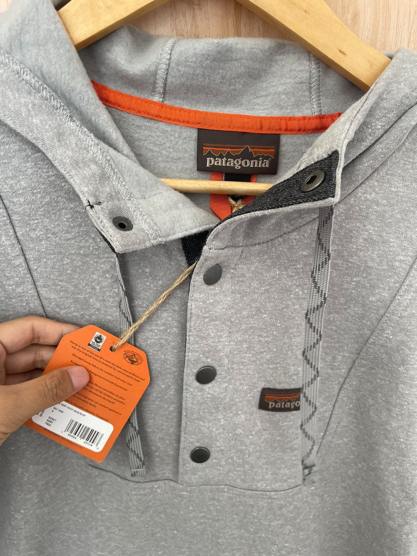 Patagonia Patagonia Men's Hemp Hoody Sweatshirt Size US S / EU 44-46 / 1 - 6 Thumbnail