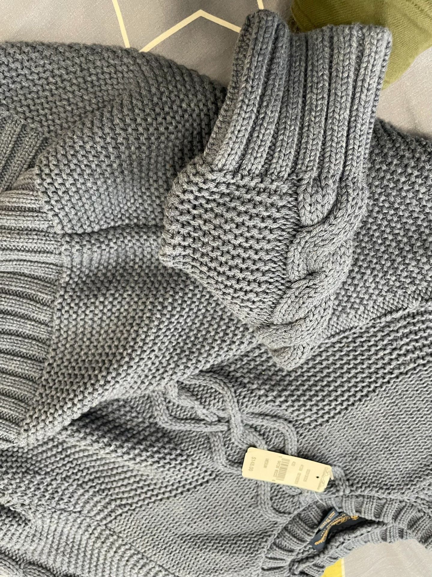 Brooks Brothers Brooks Brothers Men's Cable Knit Sweater Size US M / EU 48-50 / 2 - 9 Thumbnail