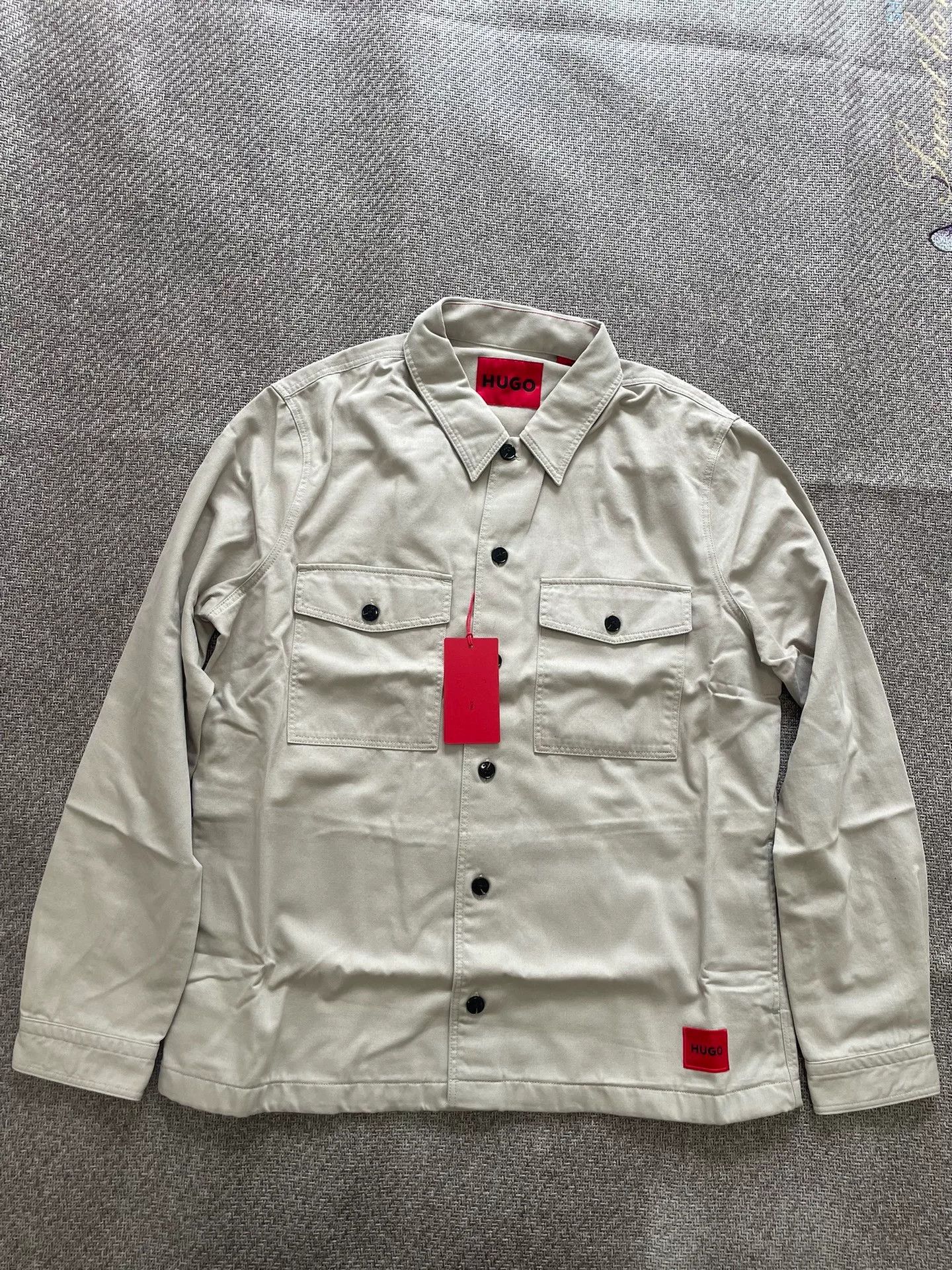 Hugo Boss Hugo Boss Men's Shirt Jacket Size US S / EU 44-46 / 1 - 3 Thumbnail