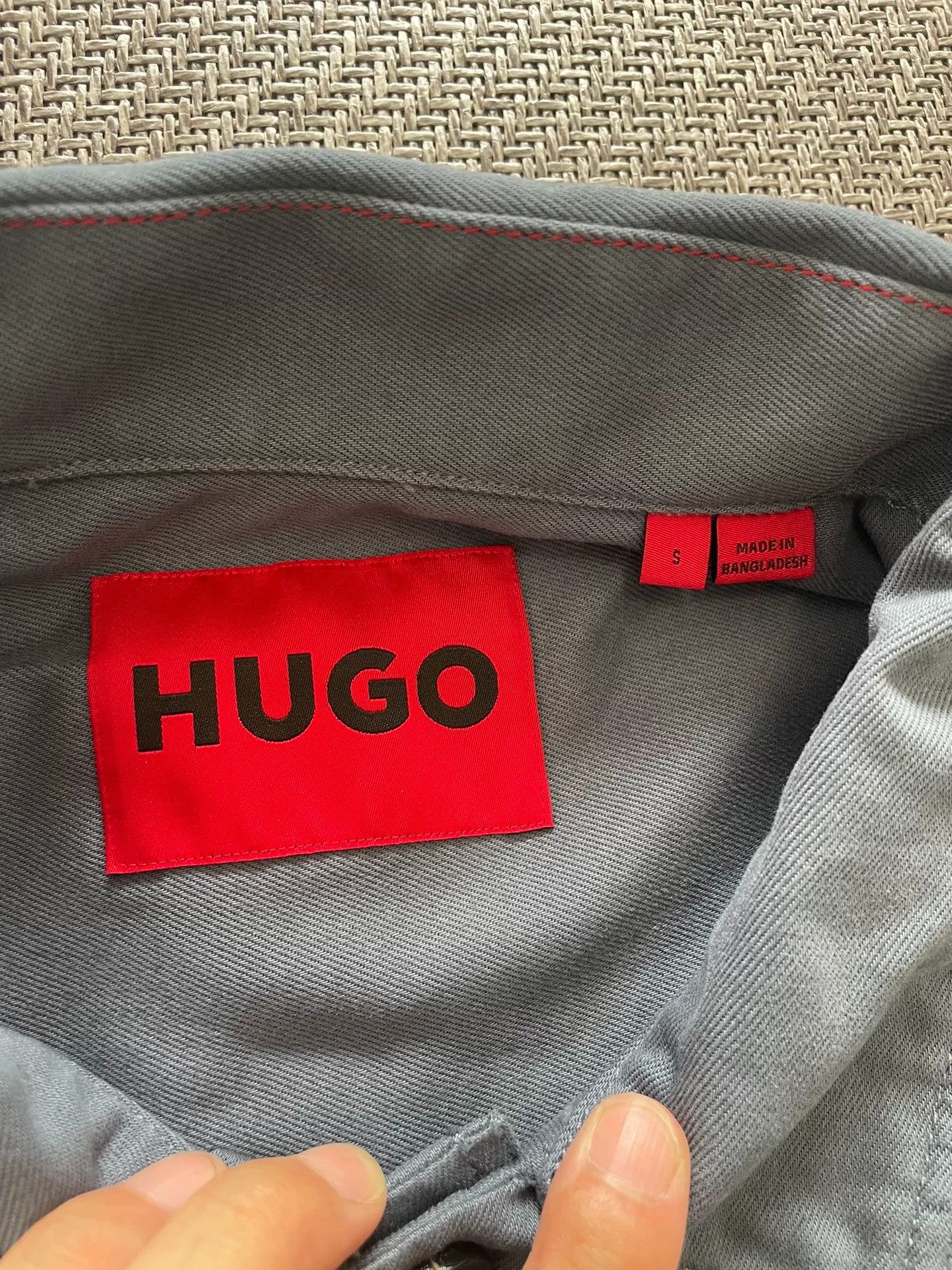 Hugo Boss Hugo Boss Men's Shirt Jacket Size US S / EU 44-46 / 1 - 8 Thumbnail