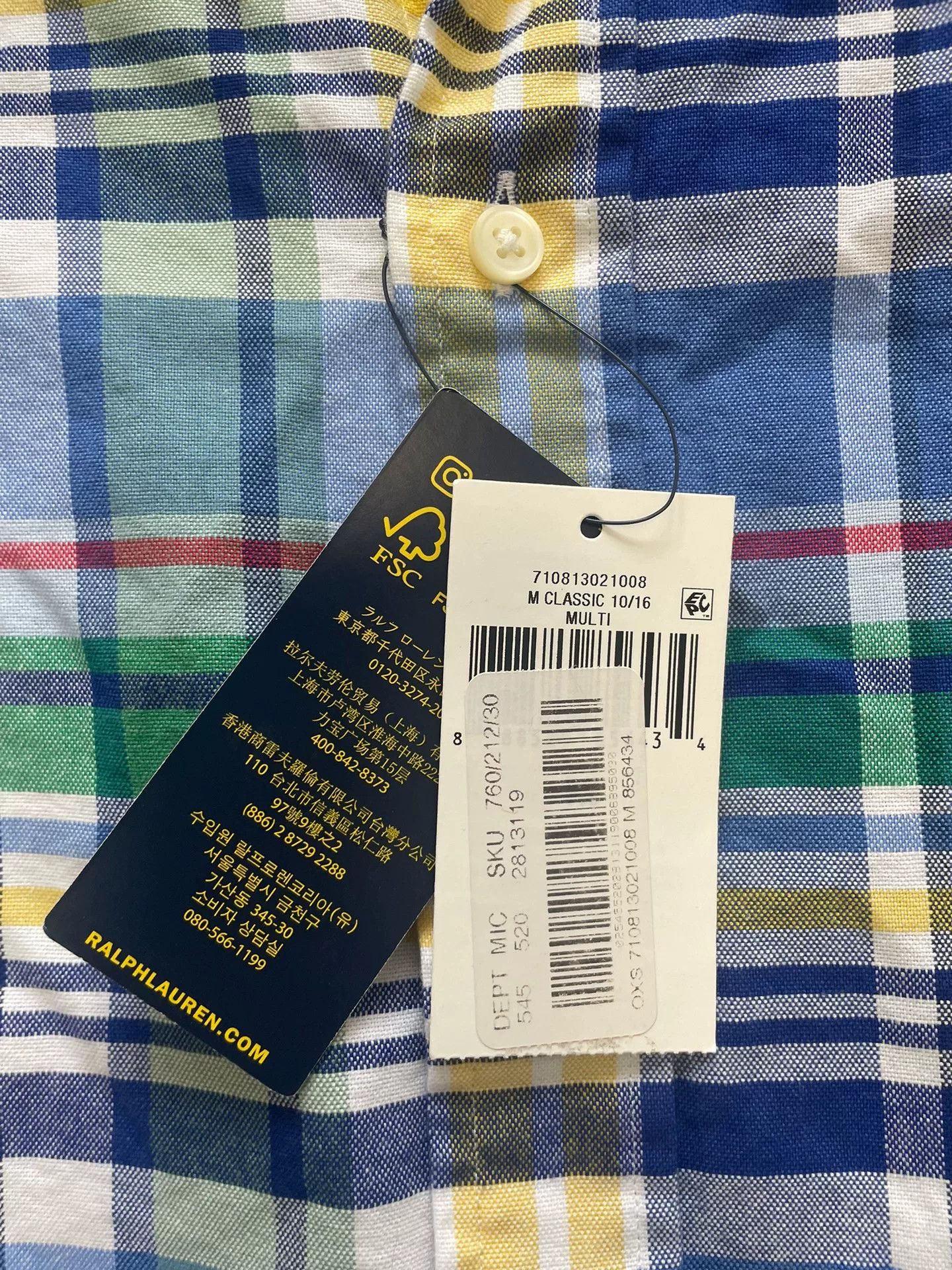 Polo Ralph Lauren Polo Ralph Lauren Vintage Long-Sleeve Shirt Size US S / EU 44-46 / 1 - 3 Thumbnail