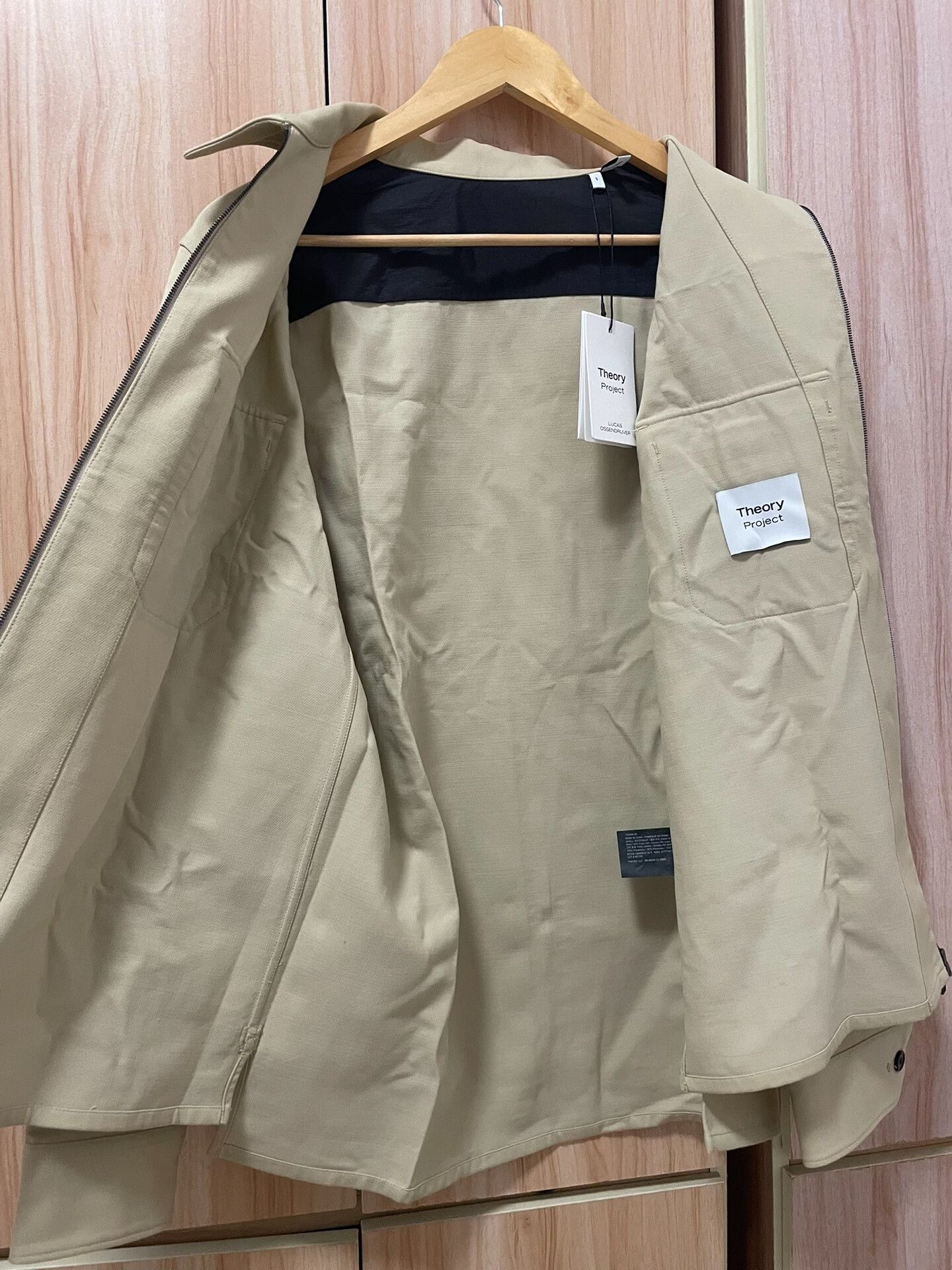 Theory Theory x Lucas Minimalist Men's Jacket Size US S / EU 44-46 / 1 - 5 Thumbnail