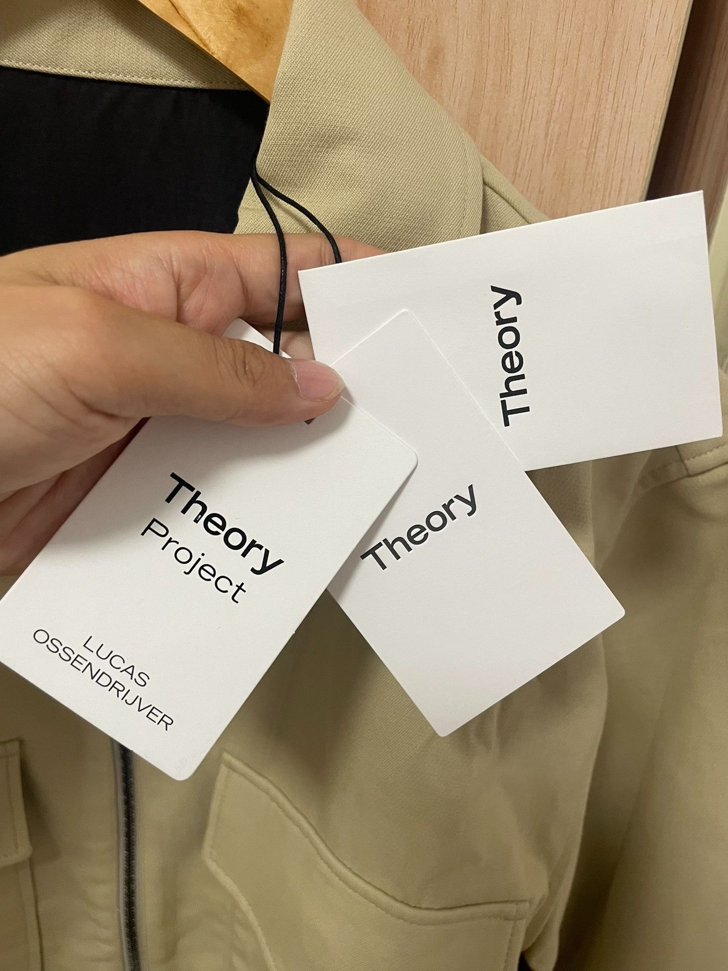 Theory Theory x Lucas Minimalist Men's Jacket Size US S / EU 44-46 / 1 - 4 Thumbnail