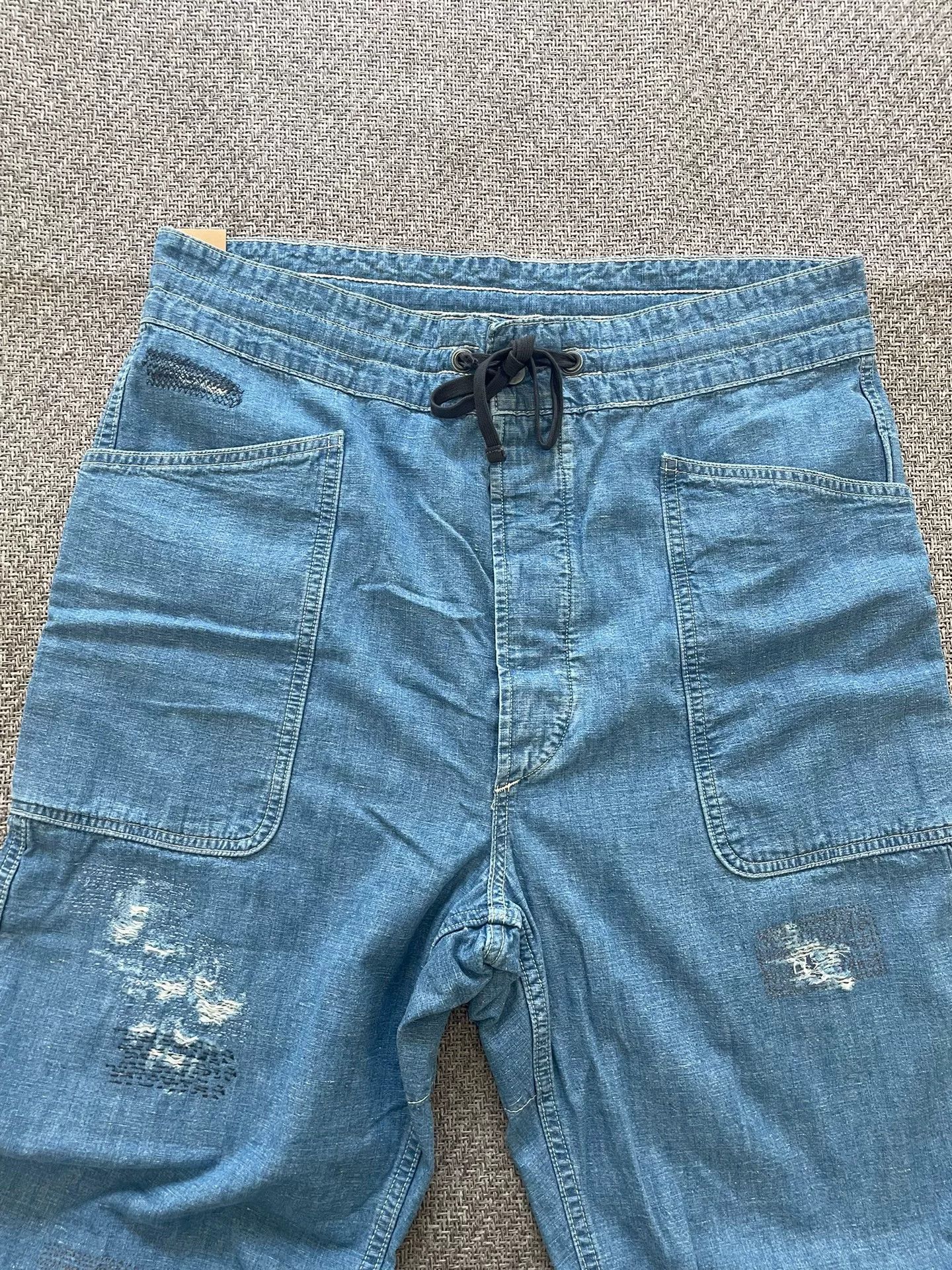 RRL Ralph Lauren RRL Double RRL Cotton Linen Pants Size US 32 / EU 48 - 5 Thumbnail