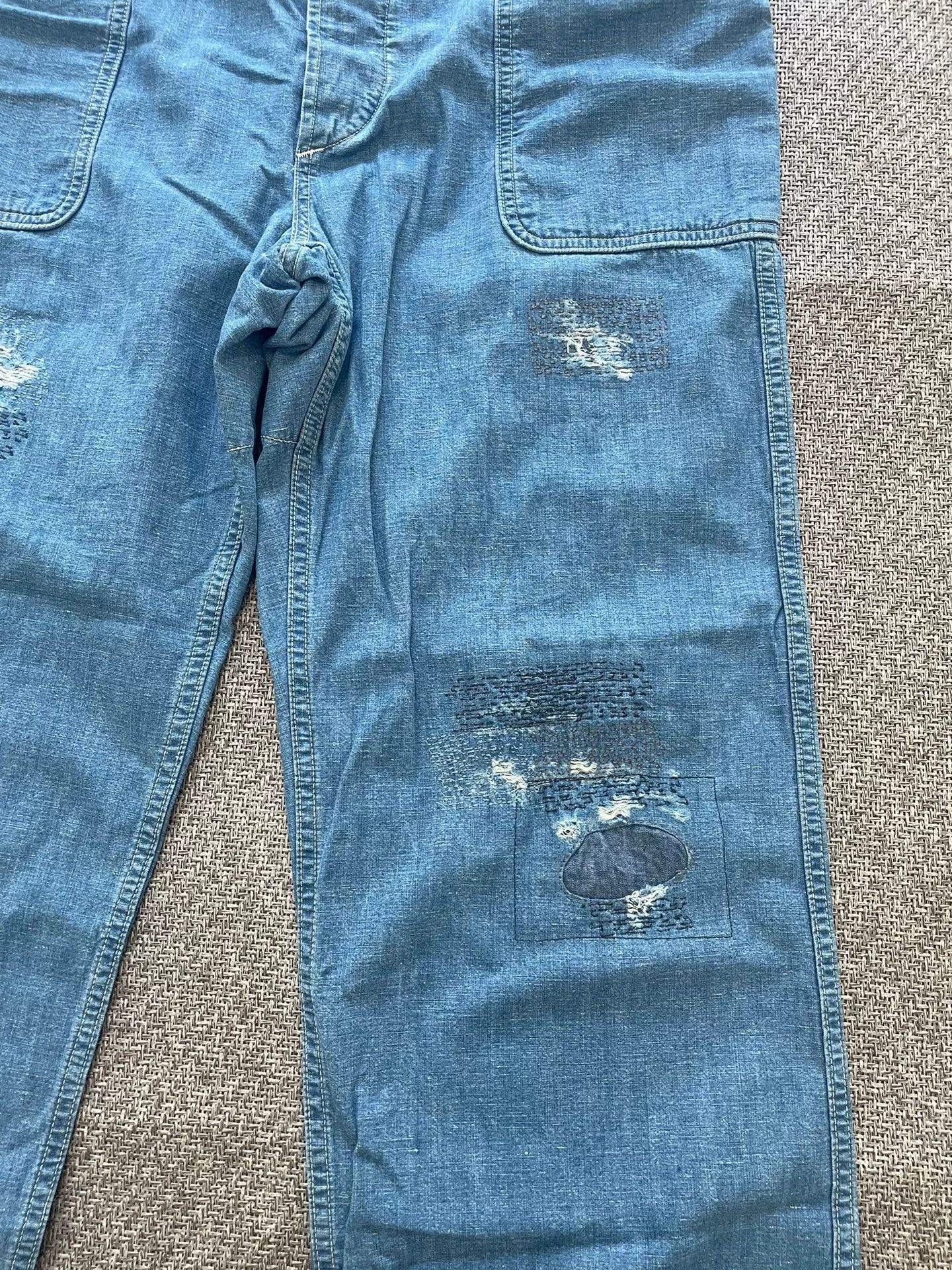 RRL Ralph Lauren RRL Double RRL Cotton Linen Pants Size US 32 / EU 48 - 3 Thumbnail