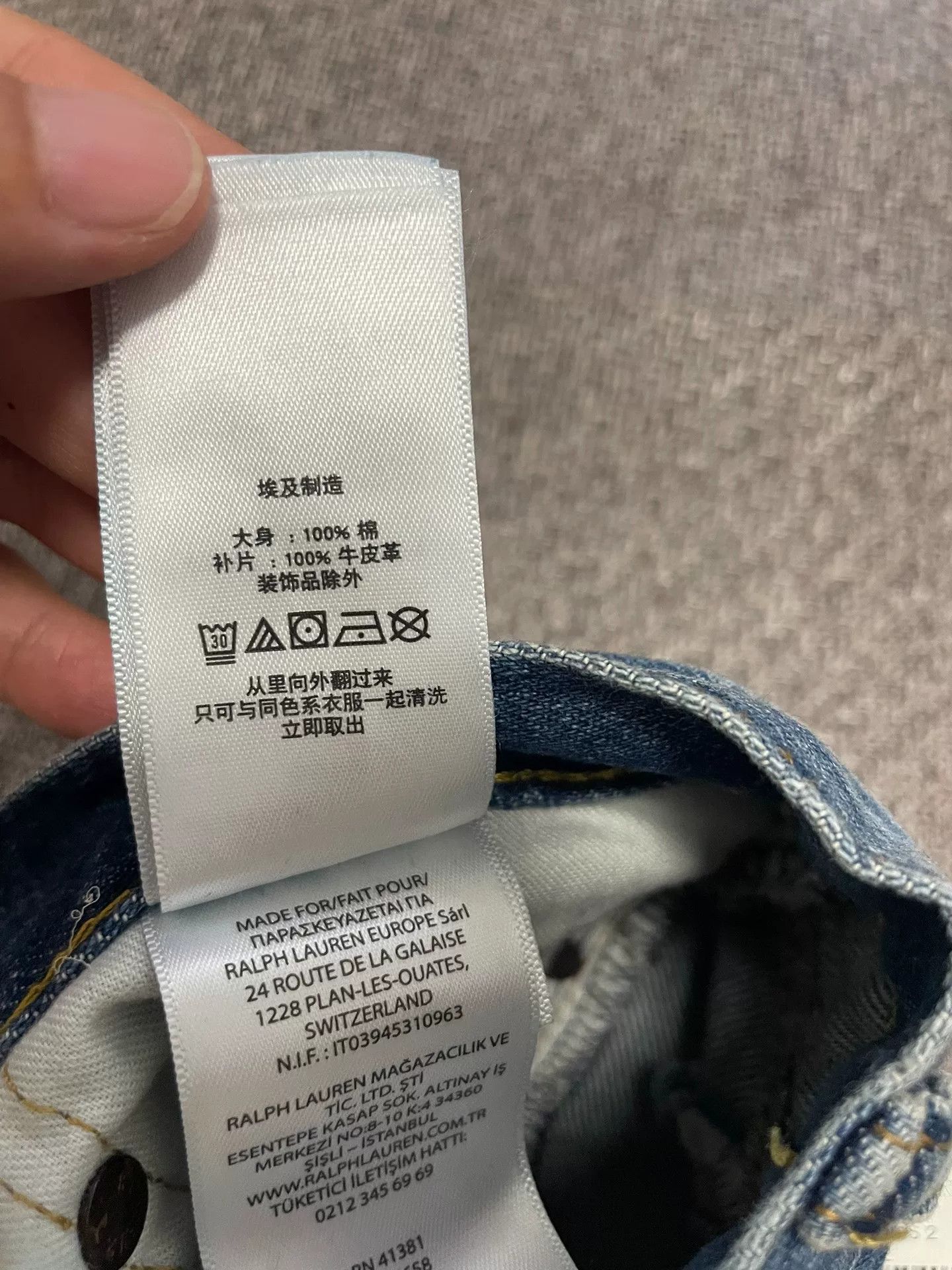 Polo Ralph Lauren Polo Ralph Lauren Denim Jeans Size US 30 / EU 46 - 6 Thumbnail