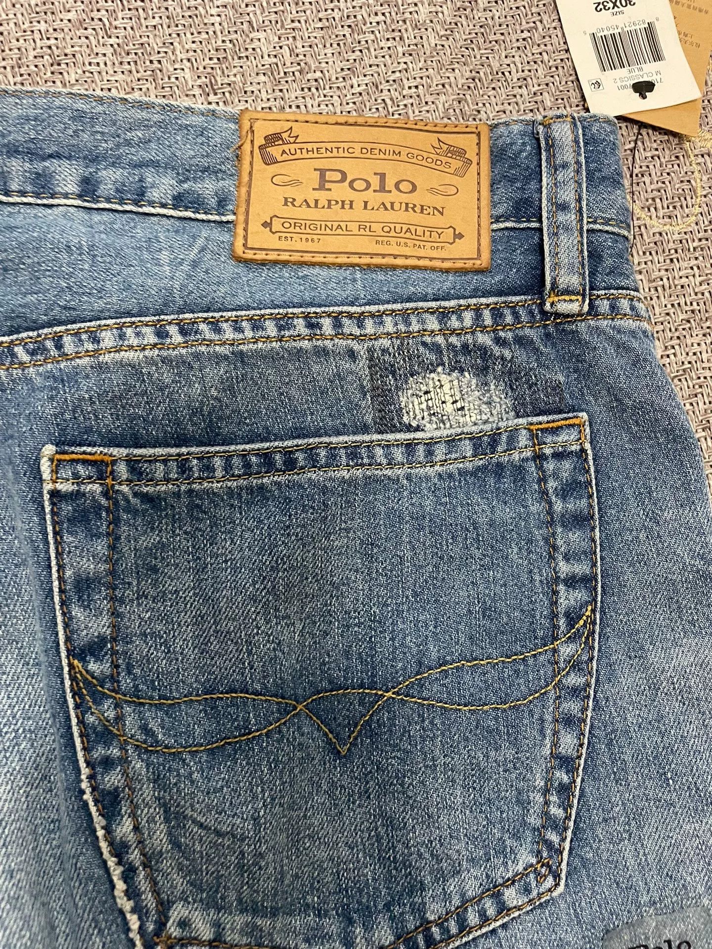 Polo Ralph Lauren Polo Ralph Lauren Denim Jeans Size US 30 / EU 46 - 9 Thumbnail
