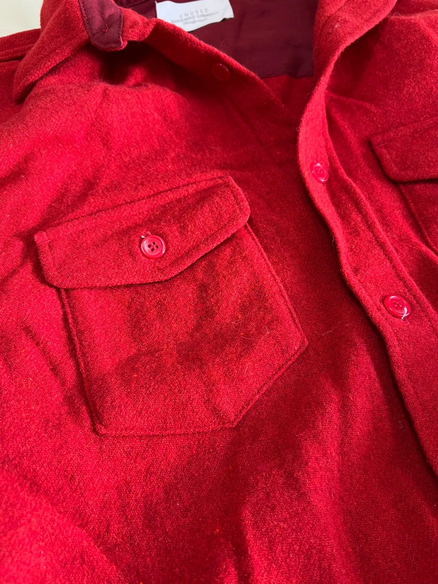 Unused Wool Shirt Coat Size 3 Size US L / EU 52-54 / 3 - 3 Thumbnail