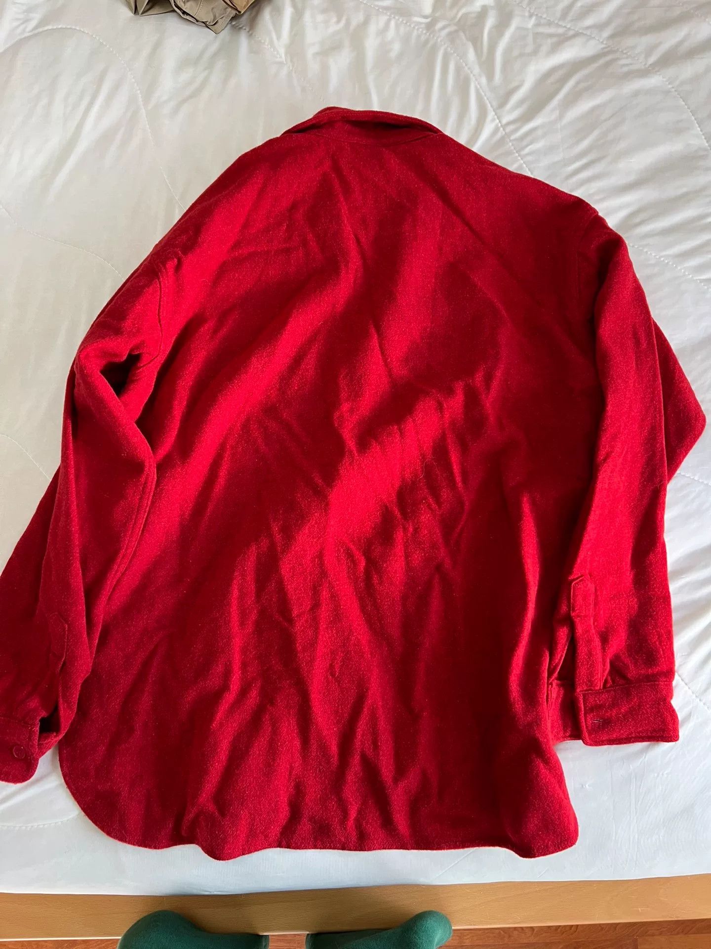 Unused Wool Shirt Coat Size 3 Size US L / EU 52-54 / 3 - 2 Thumbnail