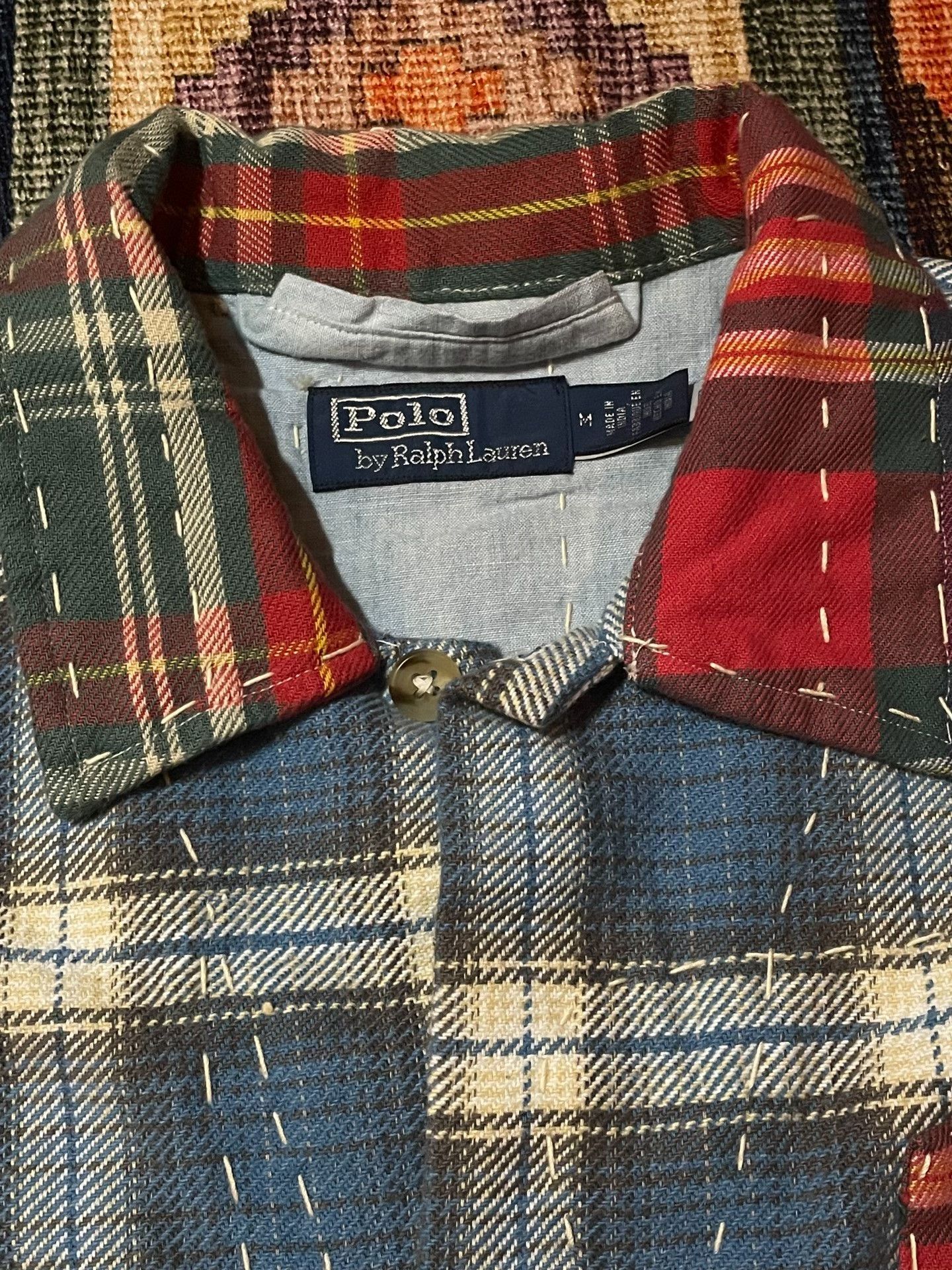 Ralph Lauren RL Ralph Lauren Plaid Patchwork Coat Size US M / EU 48-50 / 2 - 3 Thumbnail