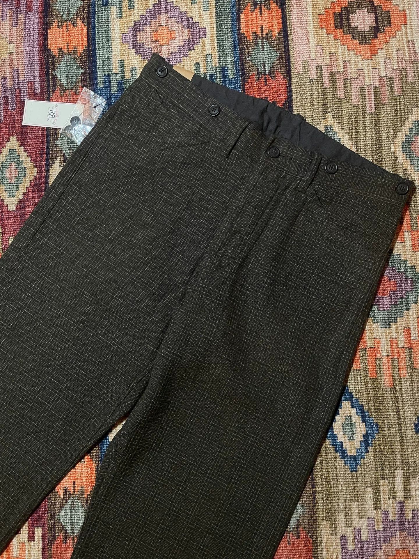 RRL Ralph Lauren RRL Rare Plaid Work Pants Size US 32 / EU 48 - 3 Thumbnail