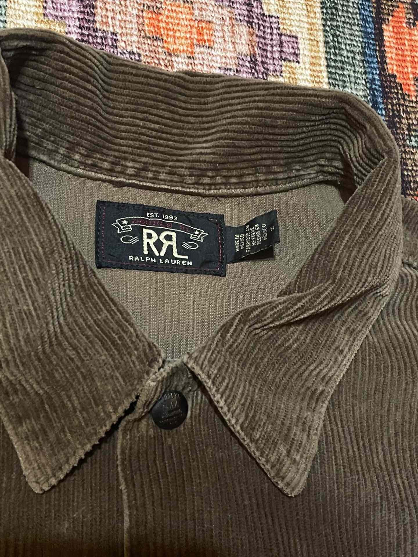 RRL Ralph Lauren RRL Washed Distressed Corduroy Work Jacket Size US M / EU 48-50 / 2 - 3 Thumbnail