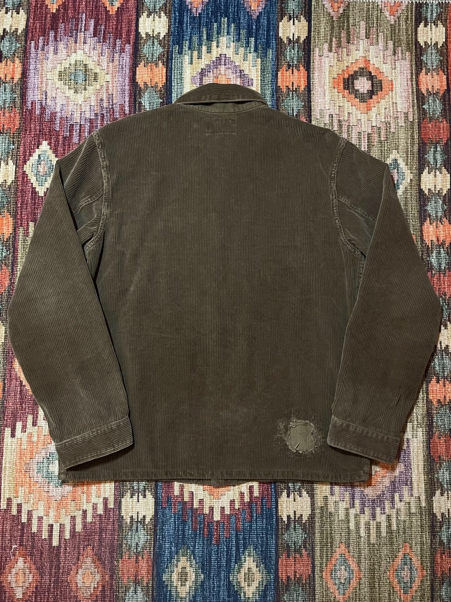 RRL Ralph Lauren RRL Washed Distressed Corduroy Work Jacket Size US M / EU 48-50 / 2 - 2 Thumbnail