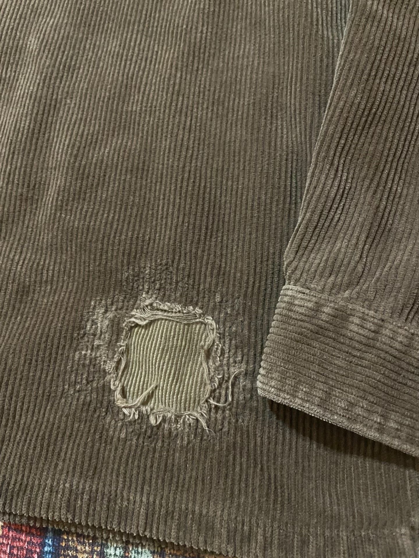 RRL Ralph Lauren RRL Washed Distressed Corduroy Work Jacket Size US M / EU 48-50 / 2 - 8 Thumbnail