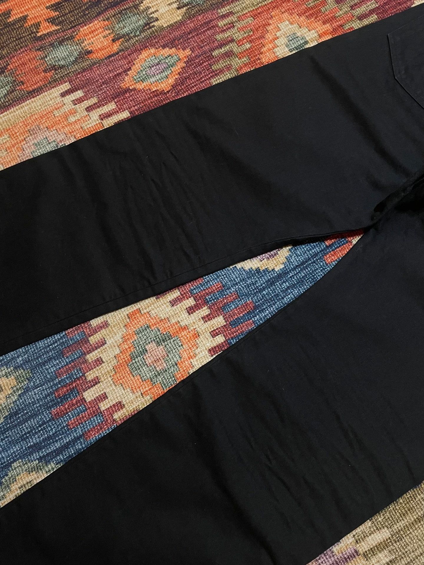RRL Ralph Lauren RRL Black Pinstripe Jeans 32/30 Size US 34 / EU 50 - 8 Thumbnail