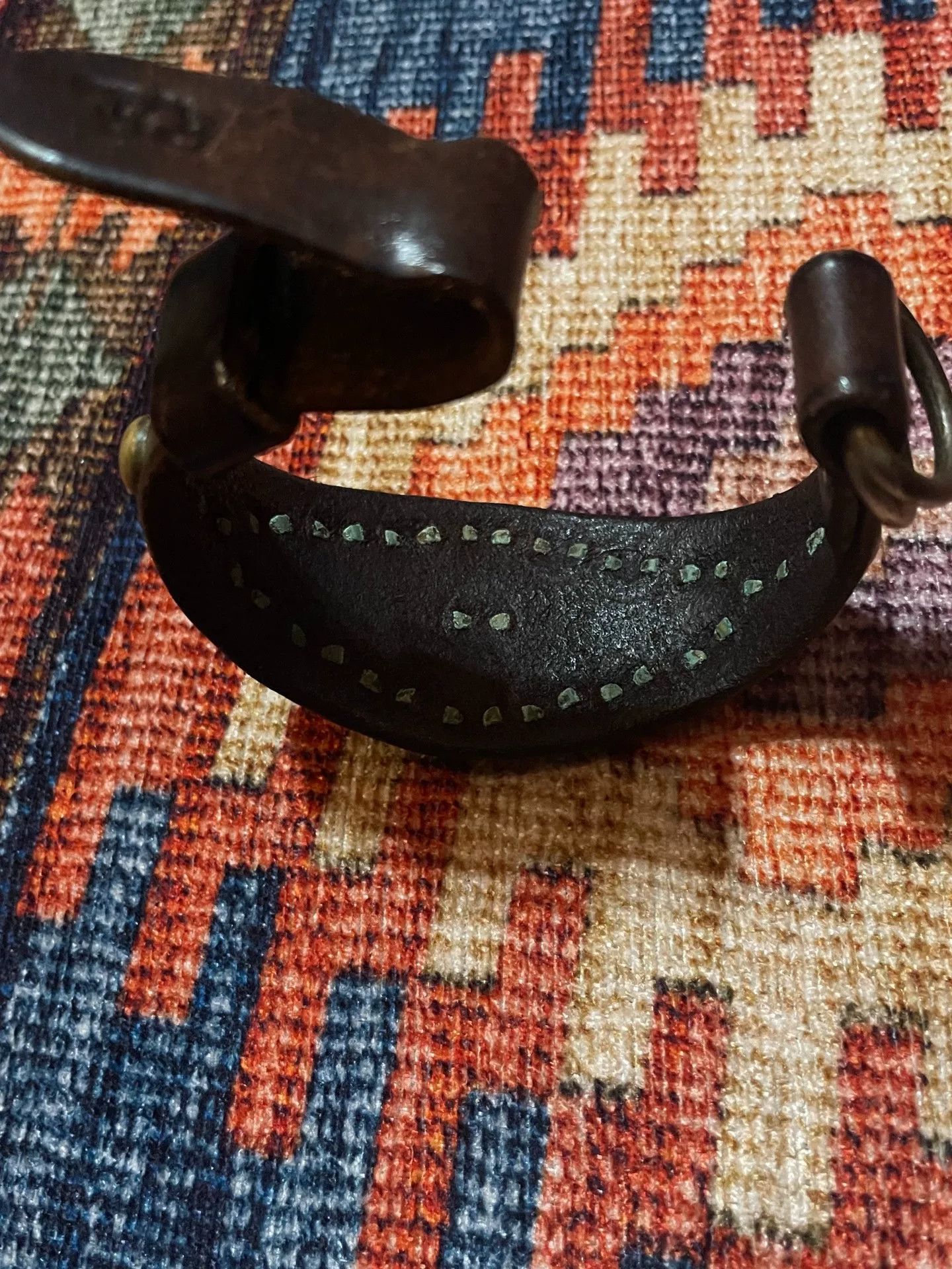 RRL Ralph Lauren RRL Studded Leather Bracelet Size ONE SIZE - 4 Thumbnail