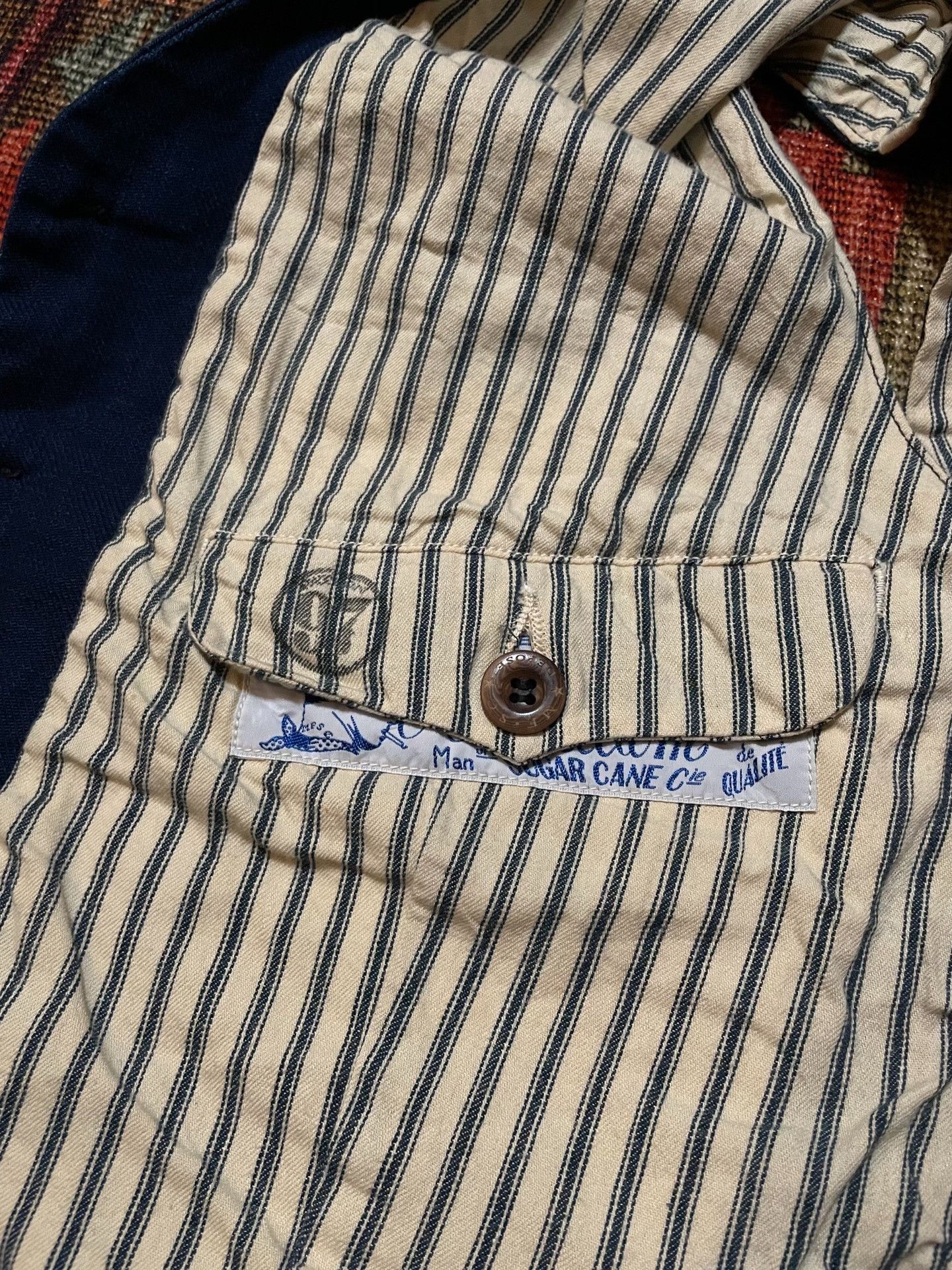 Mister Freedom Mister Freedom Indigo Dyed Work Vest Size US M / EU 48-50 / 2 - 5 Thumbnail