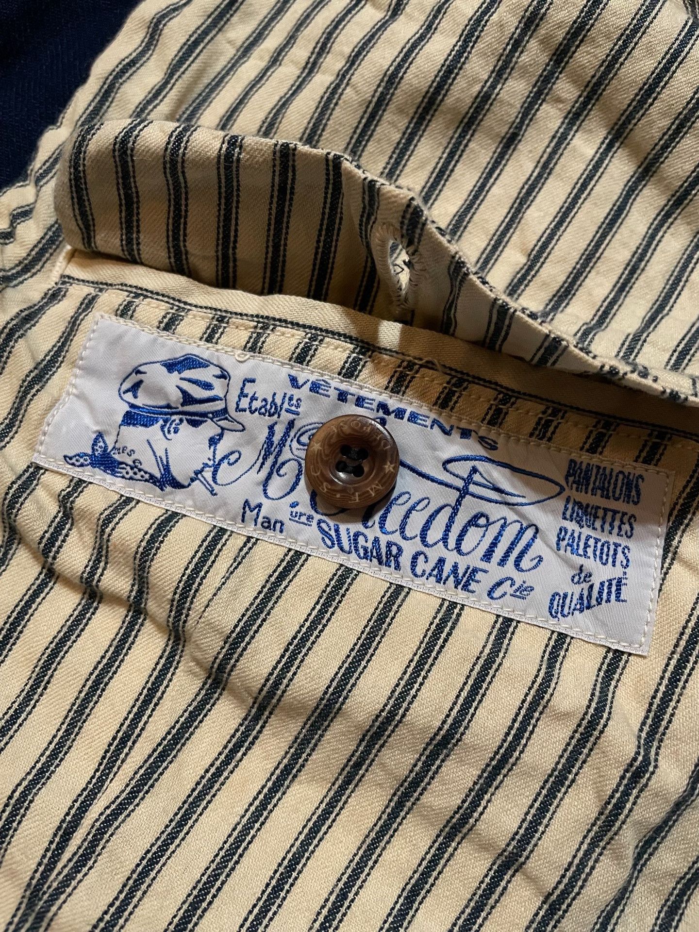 Mister Freedom Mister Freedom Indigo Dyed Work Vest Size US M / EU 48-50 / 2 - 6 Thumbnail