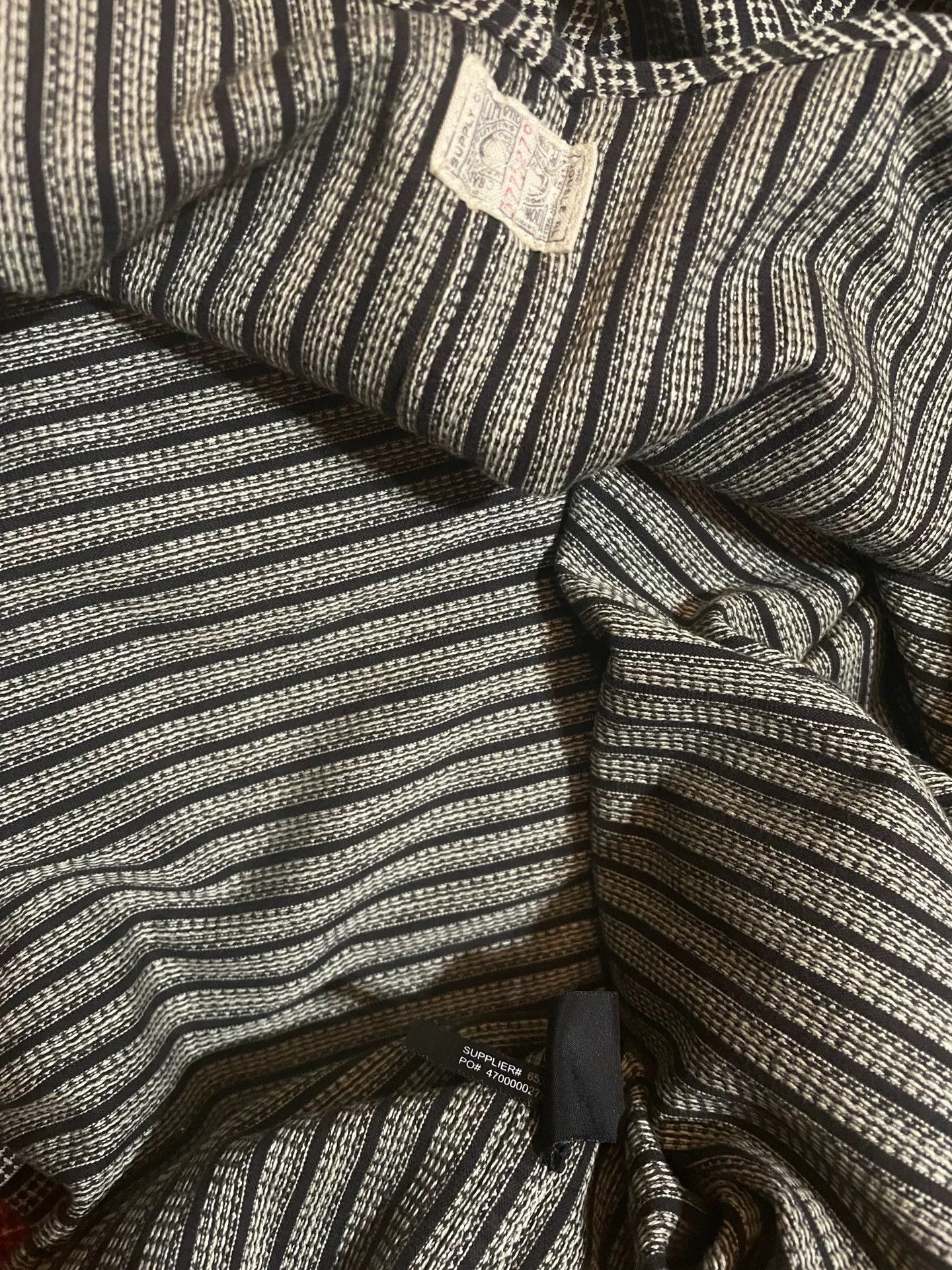 RRL Ralph Lauren RRL 2014 Rare Striped Henley Pullover S Size US S / EU 44-46 / 1 - 8 Thumbnail