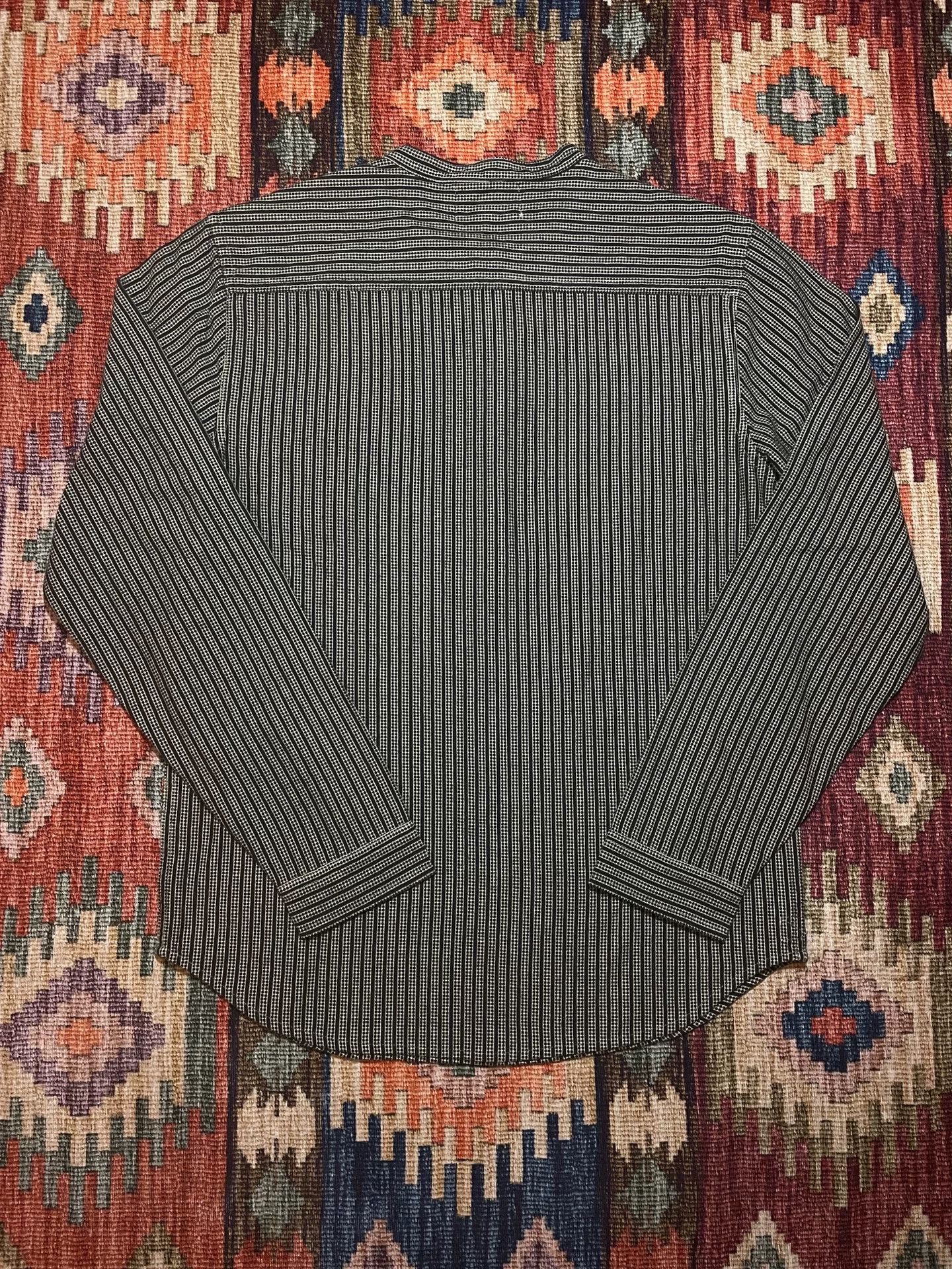 RRL Ralph Lauren RRL 2014 Rare Striped Henley Pullover S Size US S / EU 44-46 / 1 - 2 Thumbnail