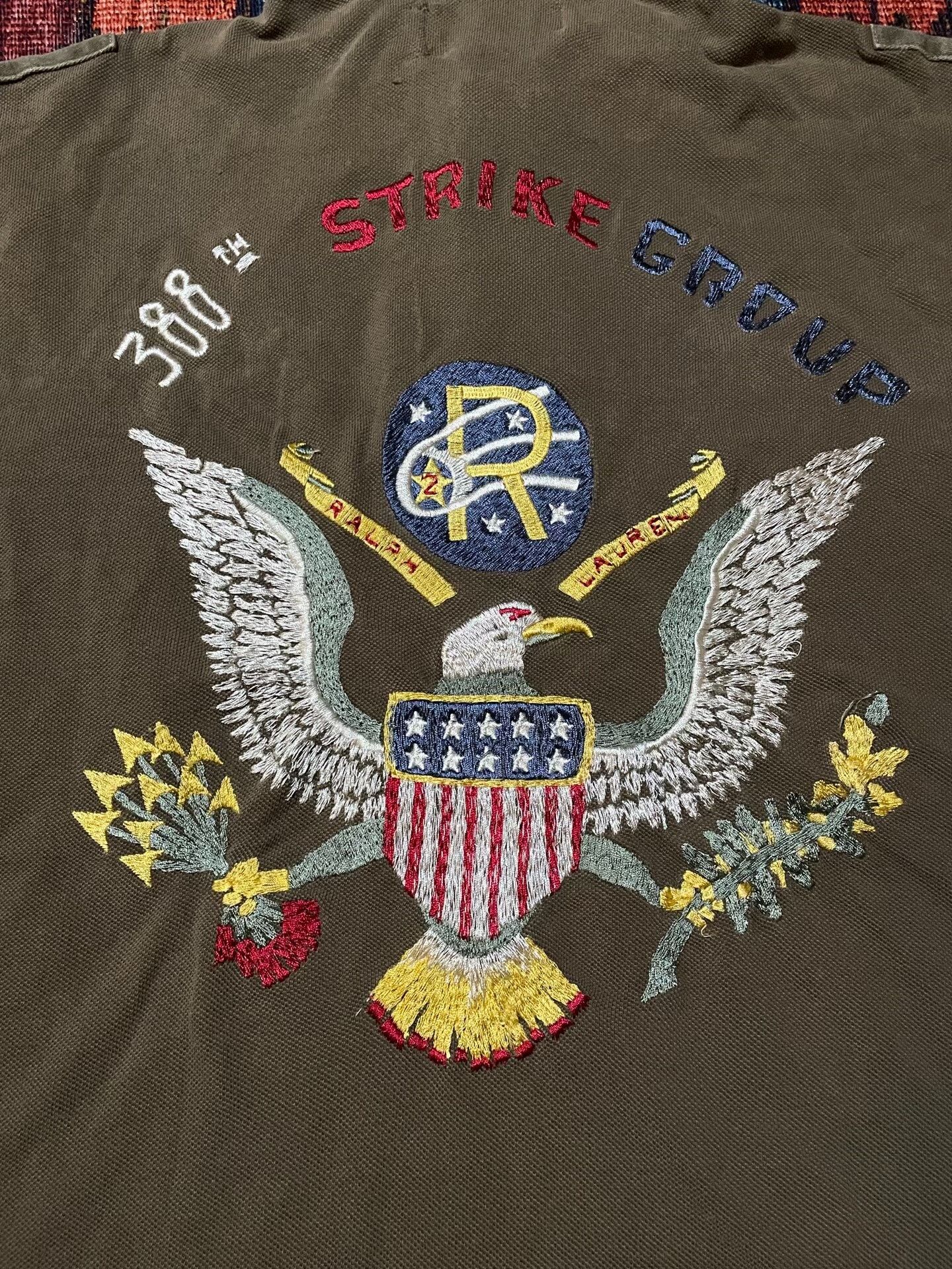 Ralph Lauren RALPH LAUREN Vintage Eagle Embroidered T-Shirt Size US M / EU 48-50 / 2 - 6 Thumbnail