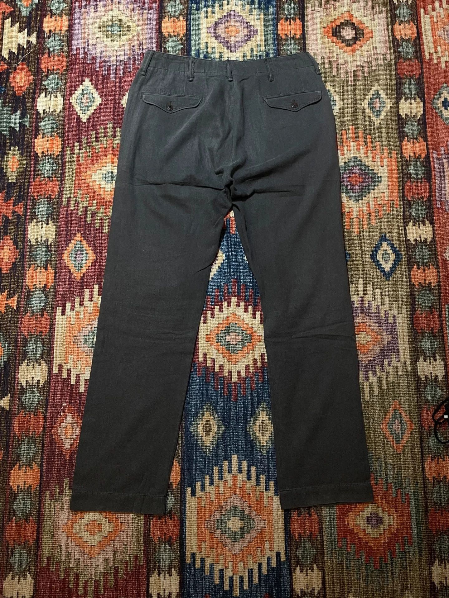 RRL Ralph Lauren RRL Herringbone Trousers Size 32.32 Size US 32 / EU 48 - 2 Thumbnail