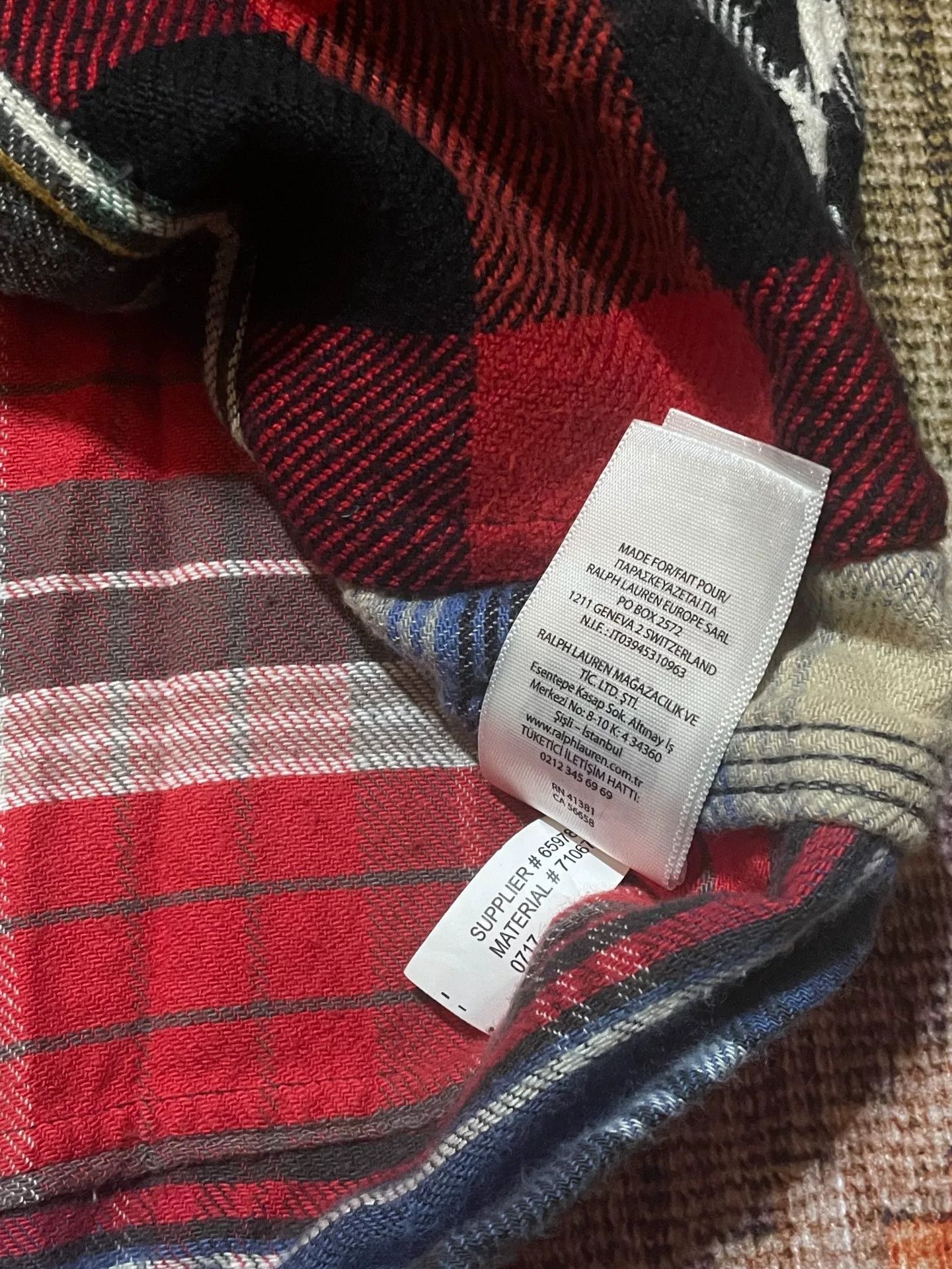 Ralph Lauren Ralph Lauren Vintage Patchwork Shirt M Size US M / EU 48-50 / 2 - 6 Thumbnail