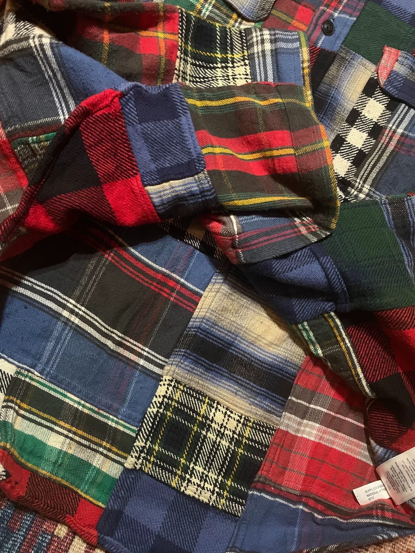 Ralph Lauren Ralph Lauren Vintage Patchwork Shirt M Size US M / EU 48-50 / 2 - 5 Thumbnail
