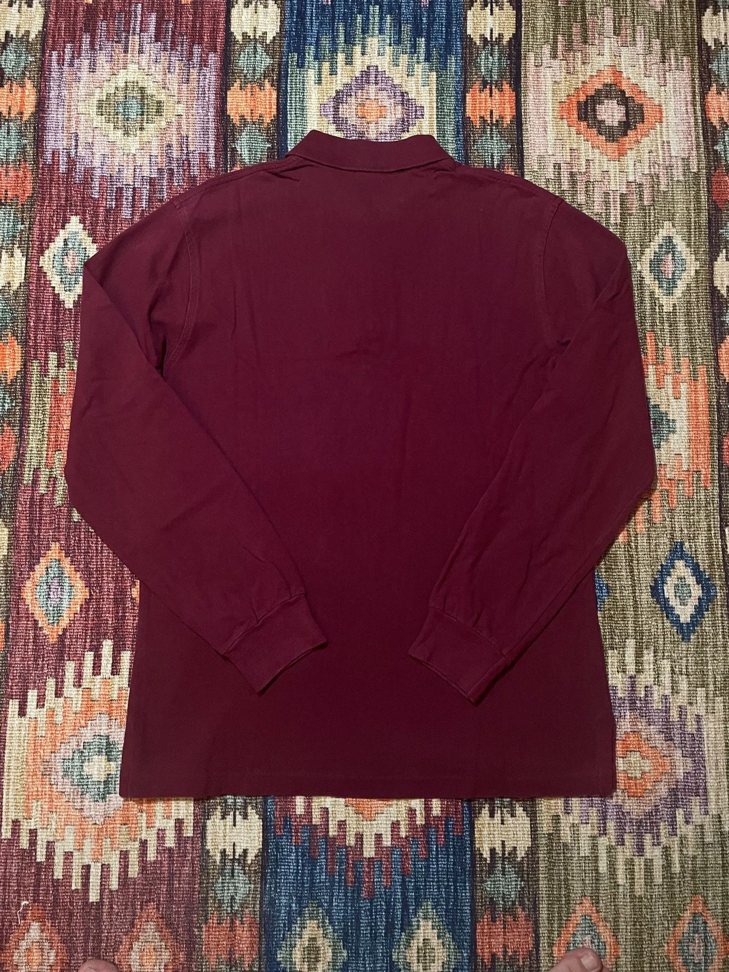 RRL Ralph Lauren RRL Vintage USA Limited Long Sleeve Polo Size US S / EU 44-46 / 1 - 2 Thumbnail