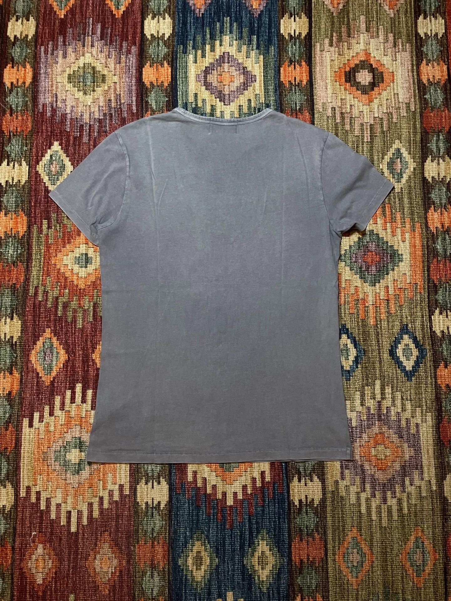RRL Ralph Lauren RRL Vintage Washed Anchor Print Short Sleeve Tee S Size US S / EU 44-46 / 1 - 2 Thumbnail