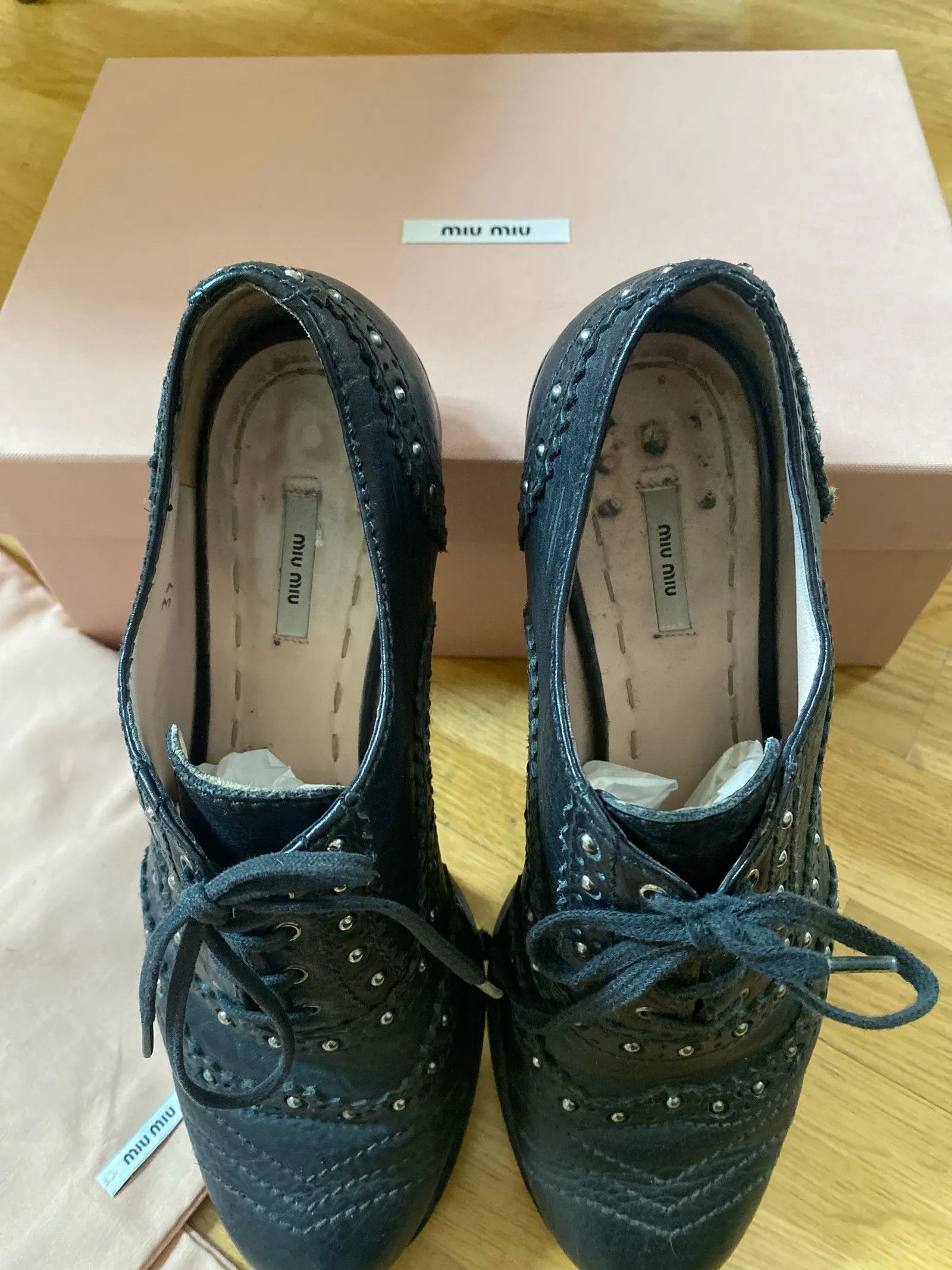 Miu Miu Miu Miu Shoes Size US 7 / IT 37 - 3 Thumbnail