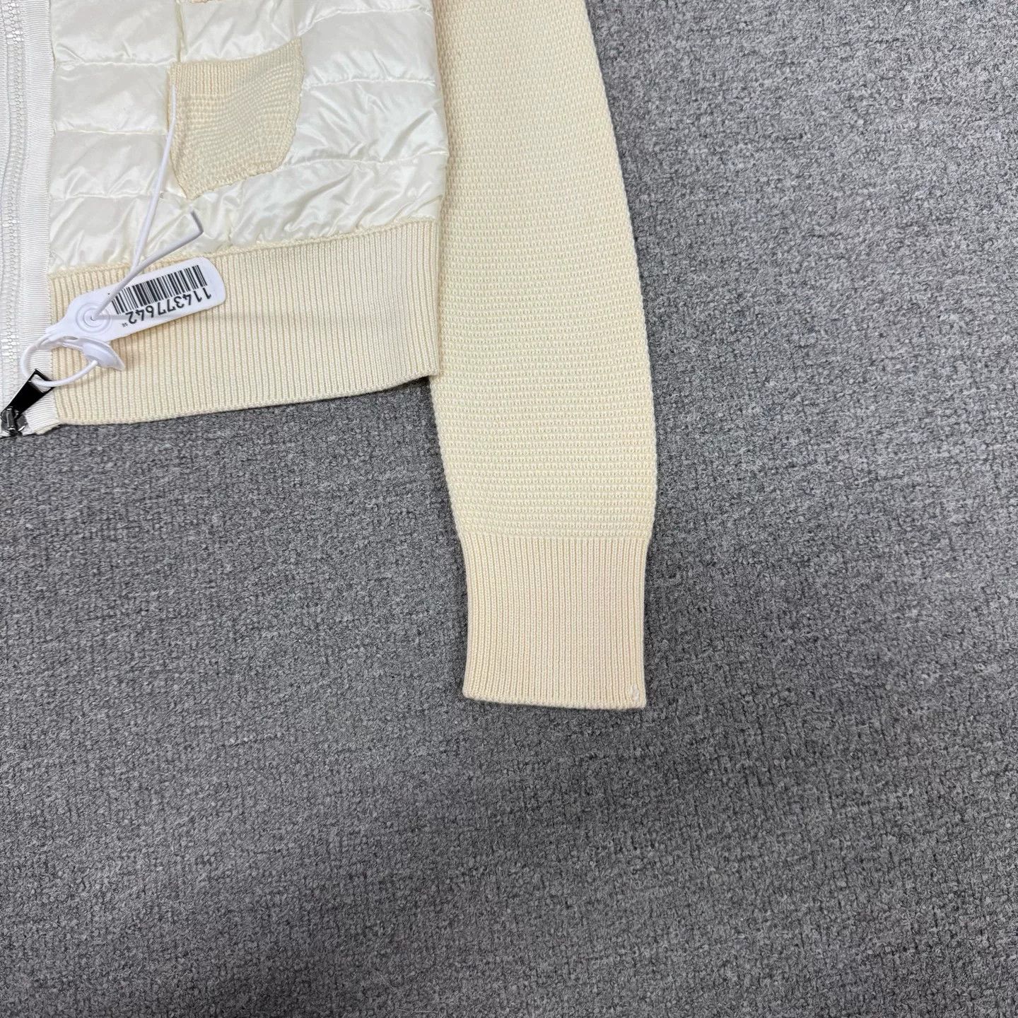 Moncler Moncler Beige Zipper Down Jacket Size US M / EU 48-50 / 2 - 3 Thumbnail