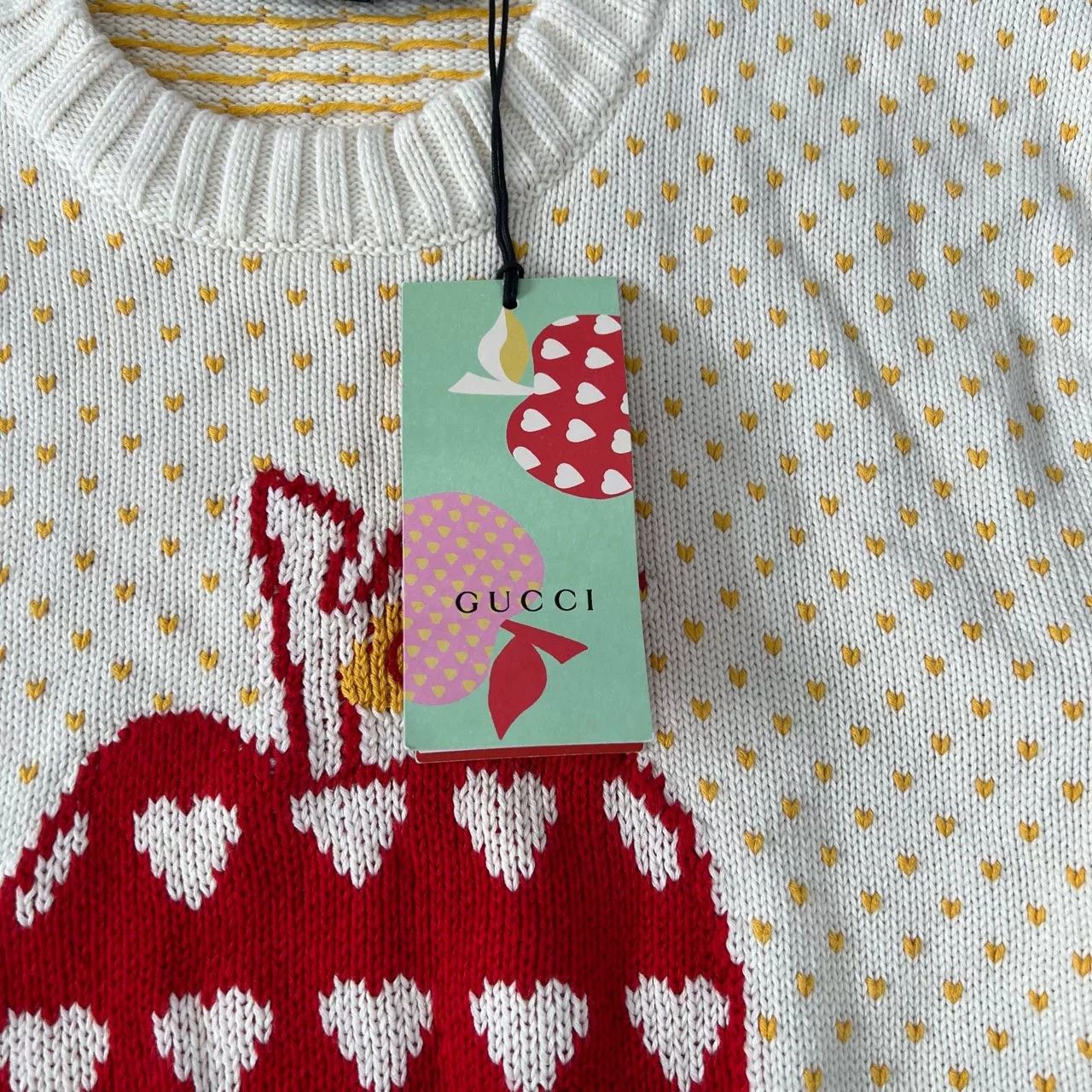 Gucci Gucci Apple Knit Sweater Size S / US 4 / IT 40 - 5 Thumbnail