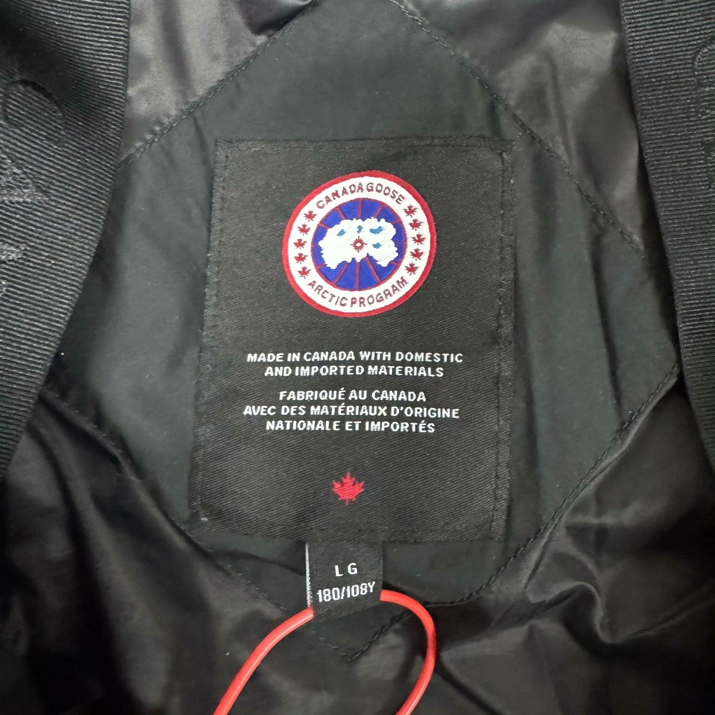 Canada Goose Canada Goose Long Logo Hooded Down Jacket L Size US L / EU 52-54 / 3 - 5 Thumbnail
