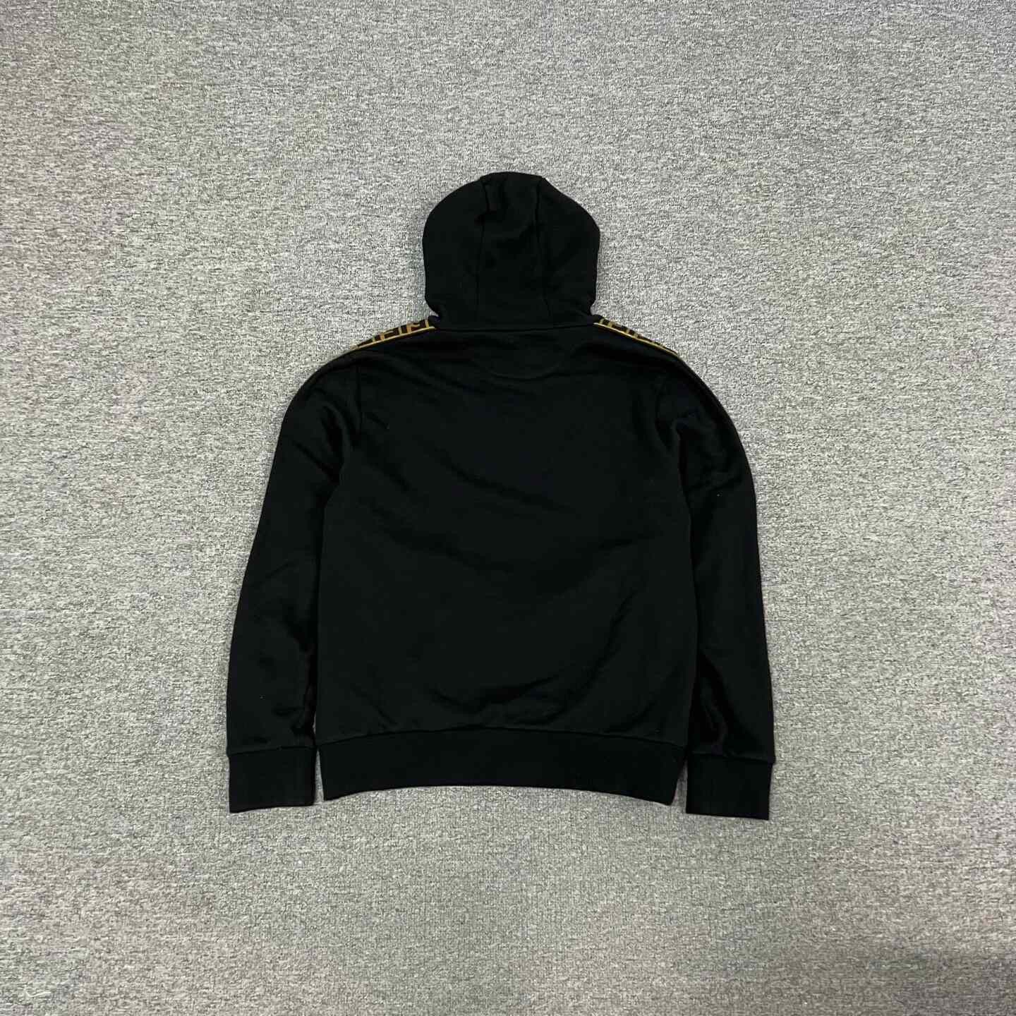 Fendi Fendi Double F Monogram Logo Stripe Hoodie Size US S / EU 44-46 / 1 - 2 Thumbnail