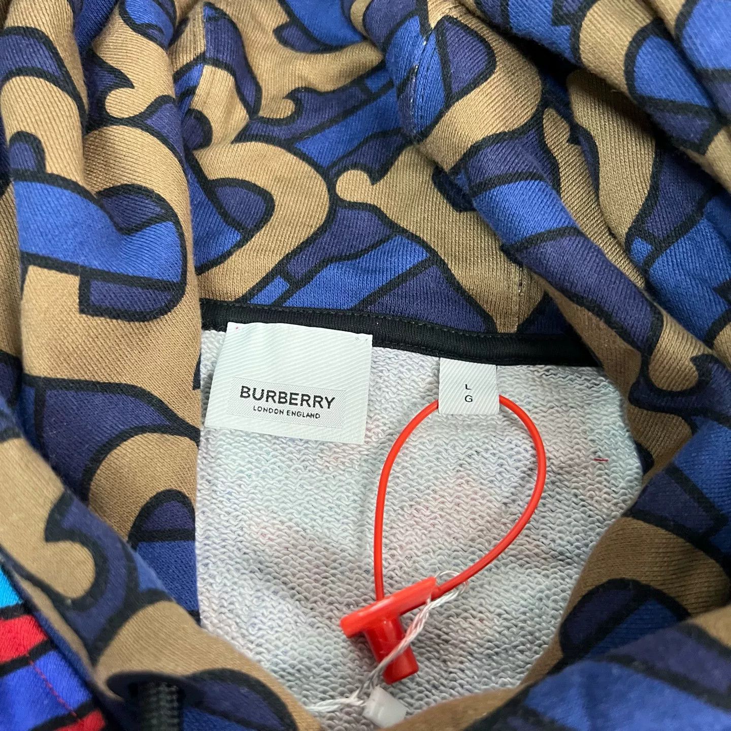 Burberry Burberry Colorblock TB Logo Hoodie Size US L / EU 52-54 / 3 - 5 Thumbnail