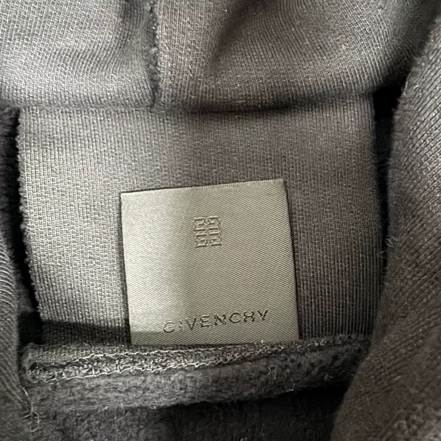 Givenchy Givenchy Patchwork Leather Embroidered Logo Hooded Jacket Size US XS / EU 42 / 0 - 7 Thumbnail