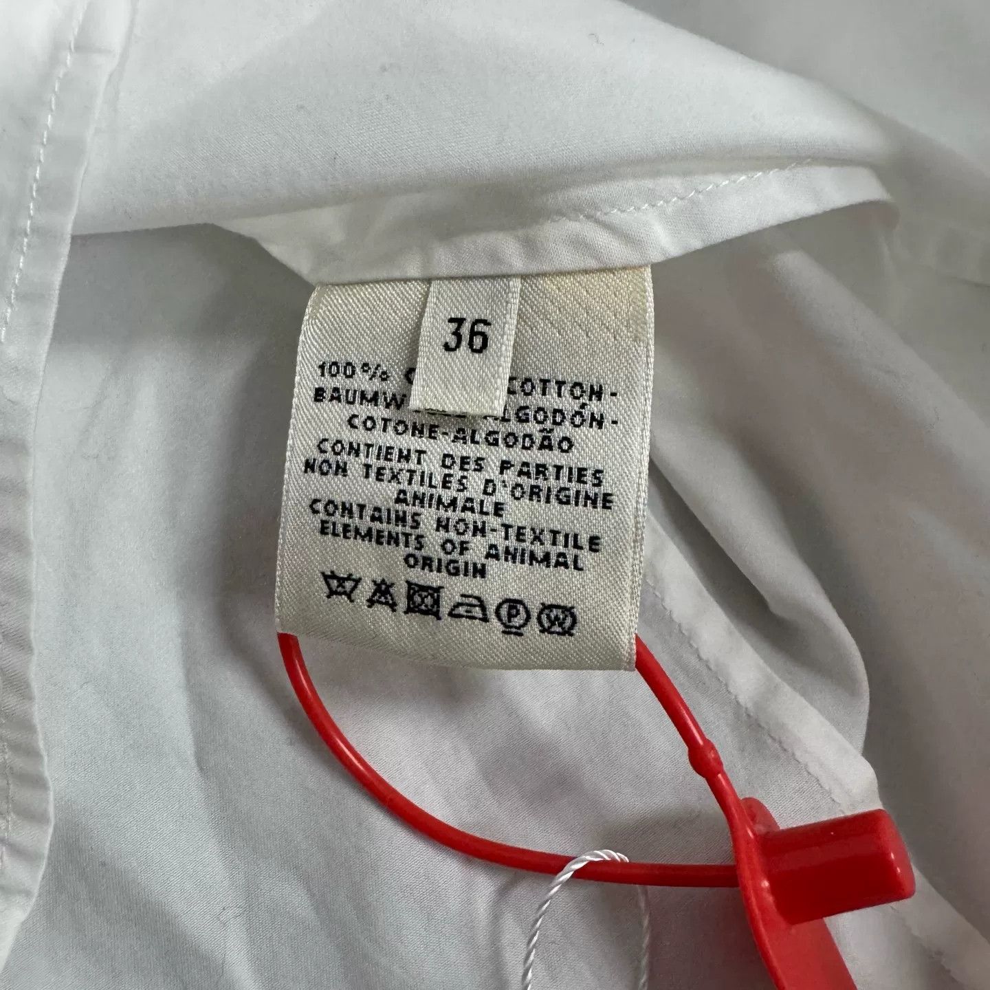 Hermes Hermes Embroidered Logo Long Sleeve Shirt Size XS / US 0-2 / IT 36-38 - 7 Thumbnail