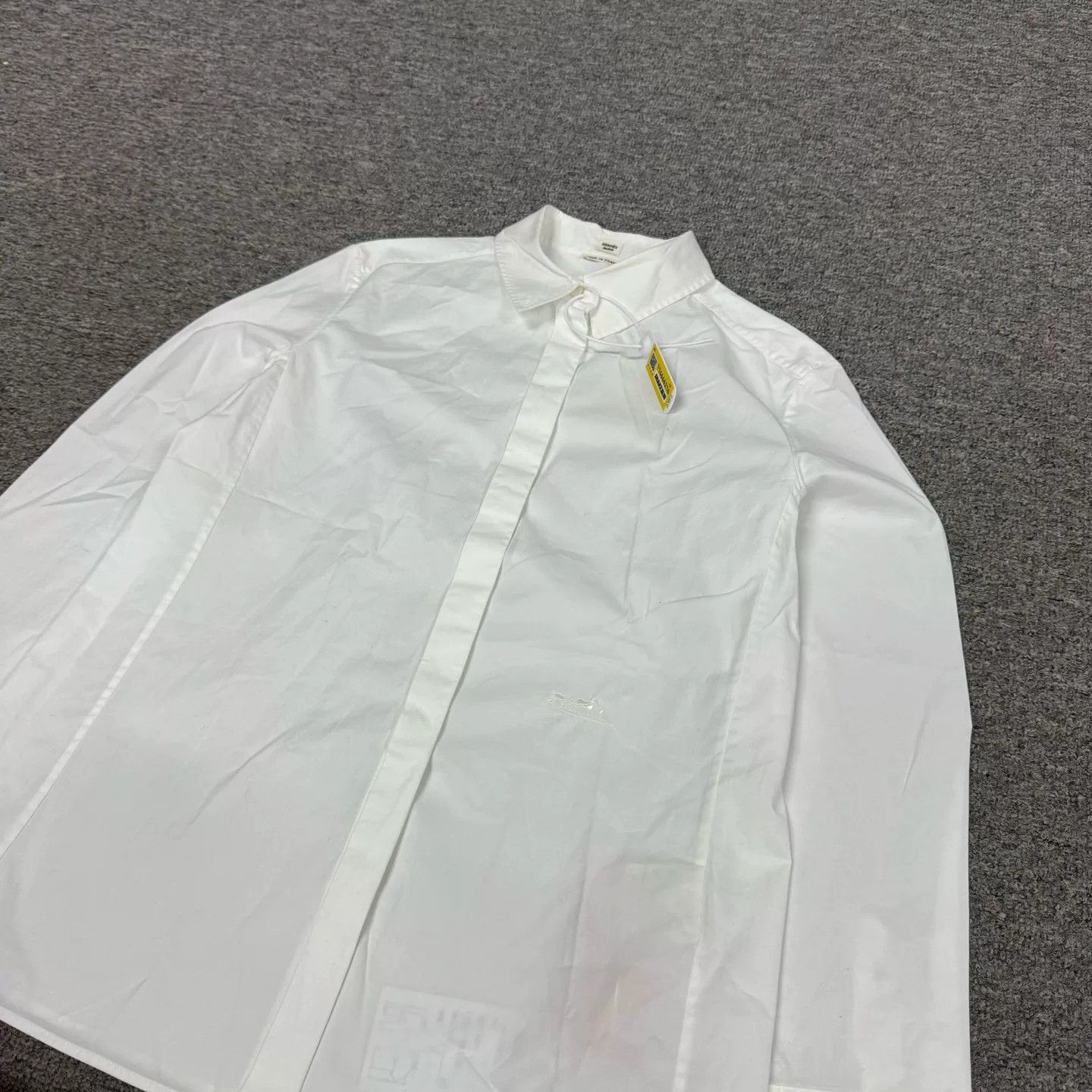 Hermes Hermes Embroidered Logo Long Sleeve Shirt Size XS / US 0-2 / IT 36-38 - 4 Thumbnail